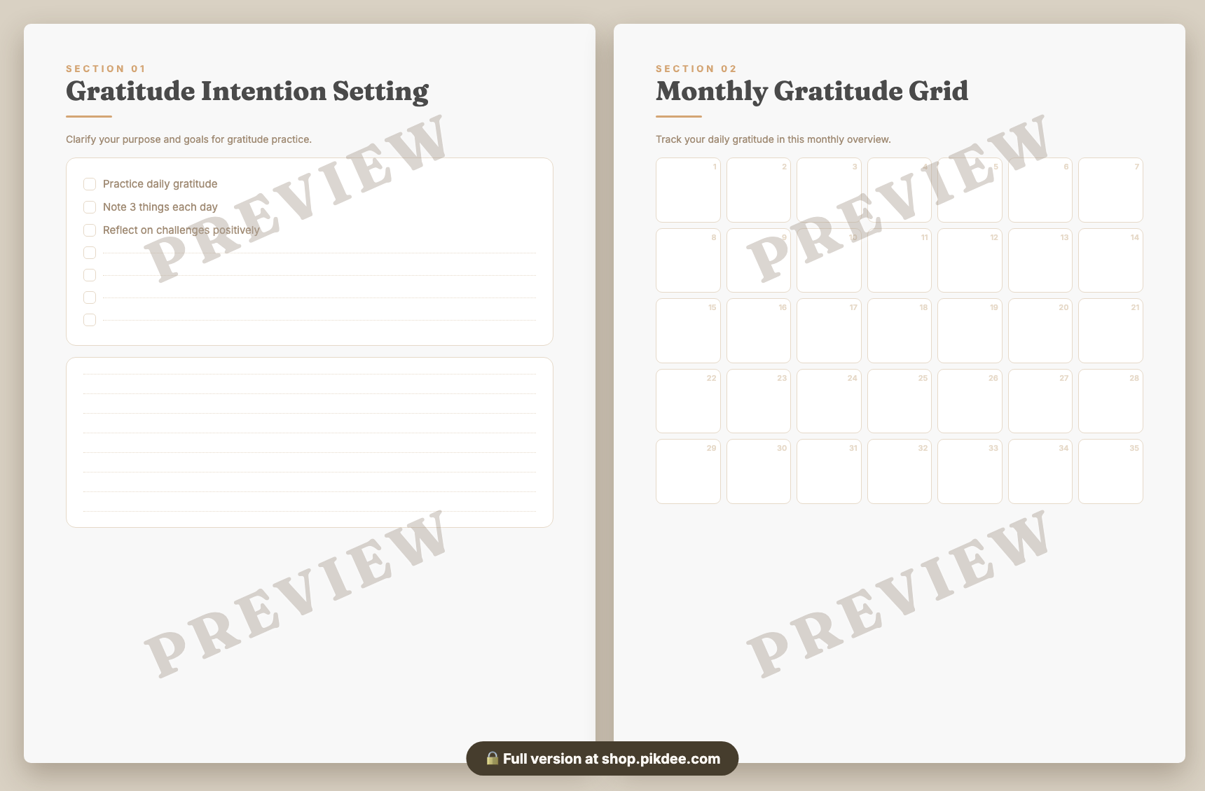 preview pages