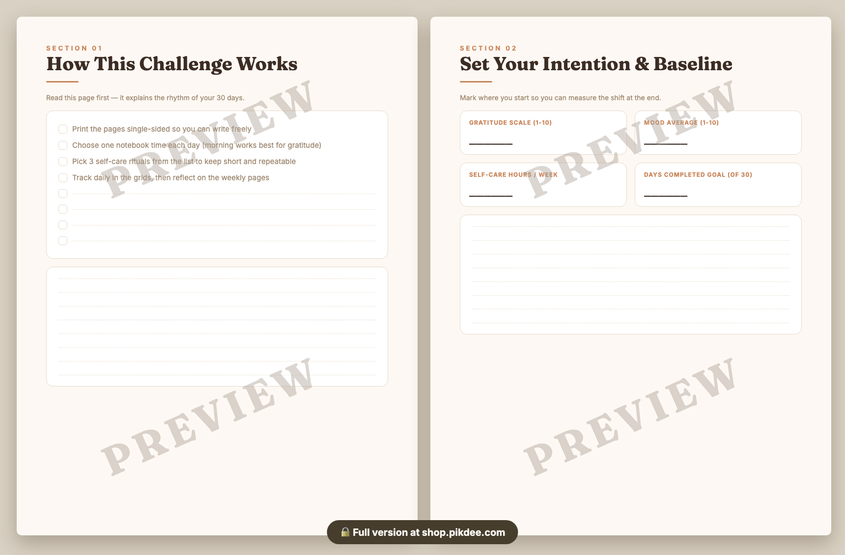 preview pages