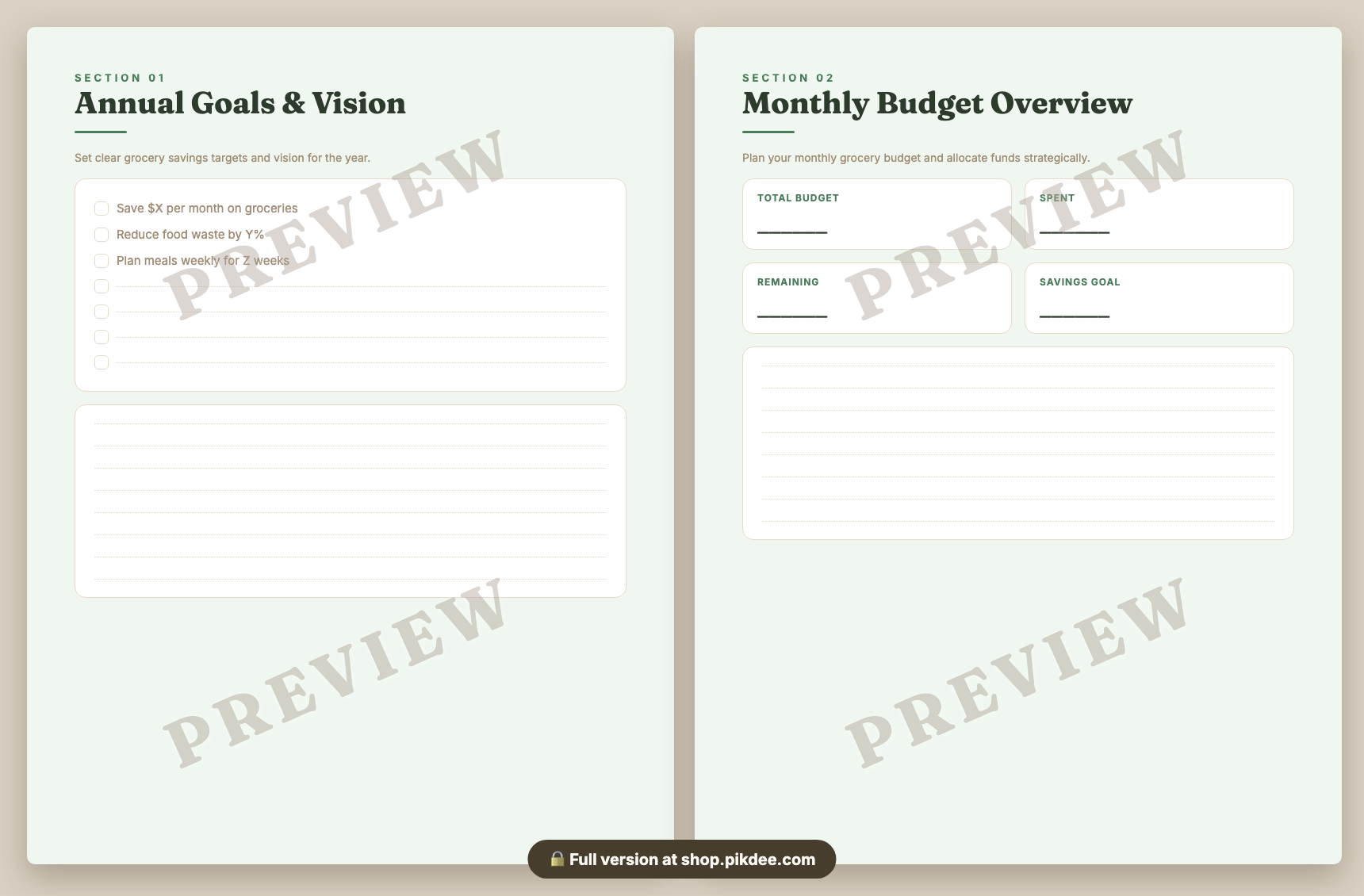 preview pages