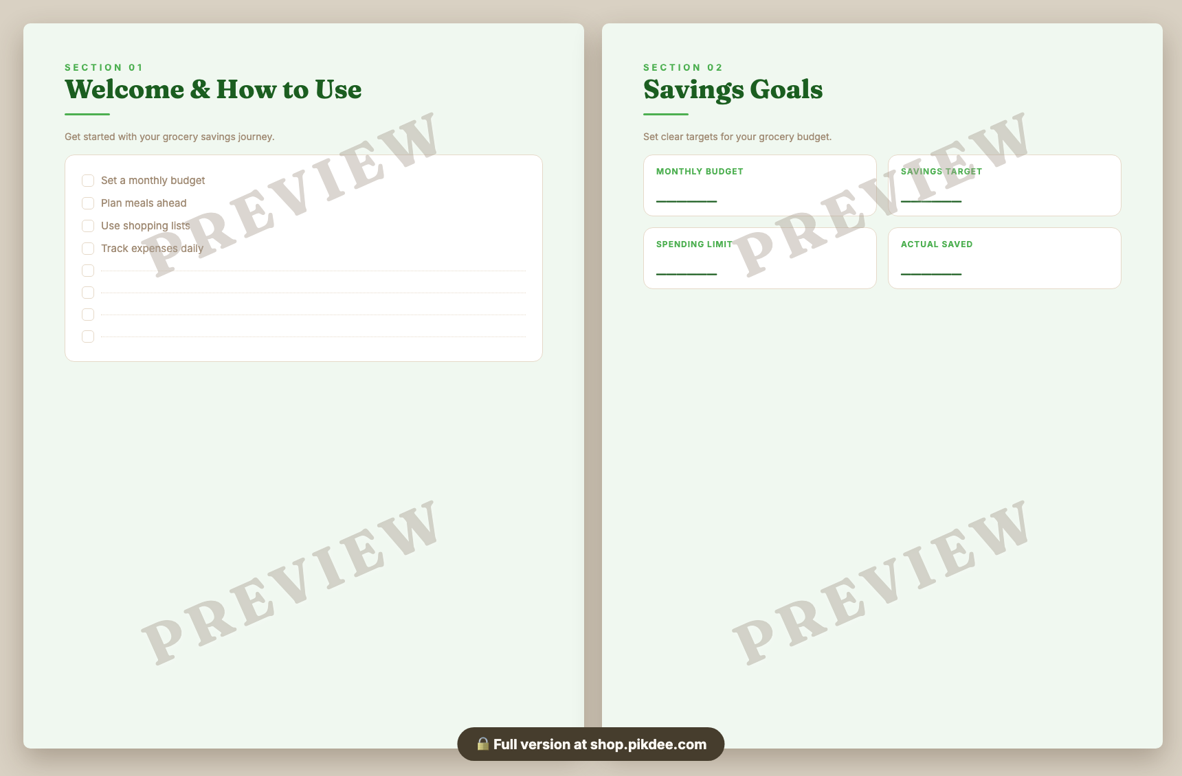 preview pages