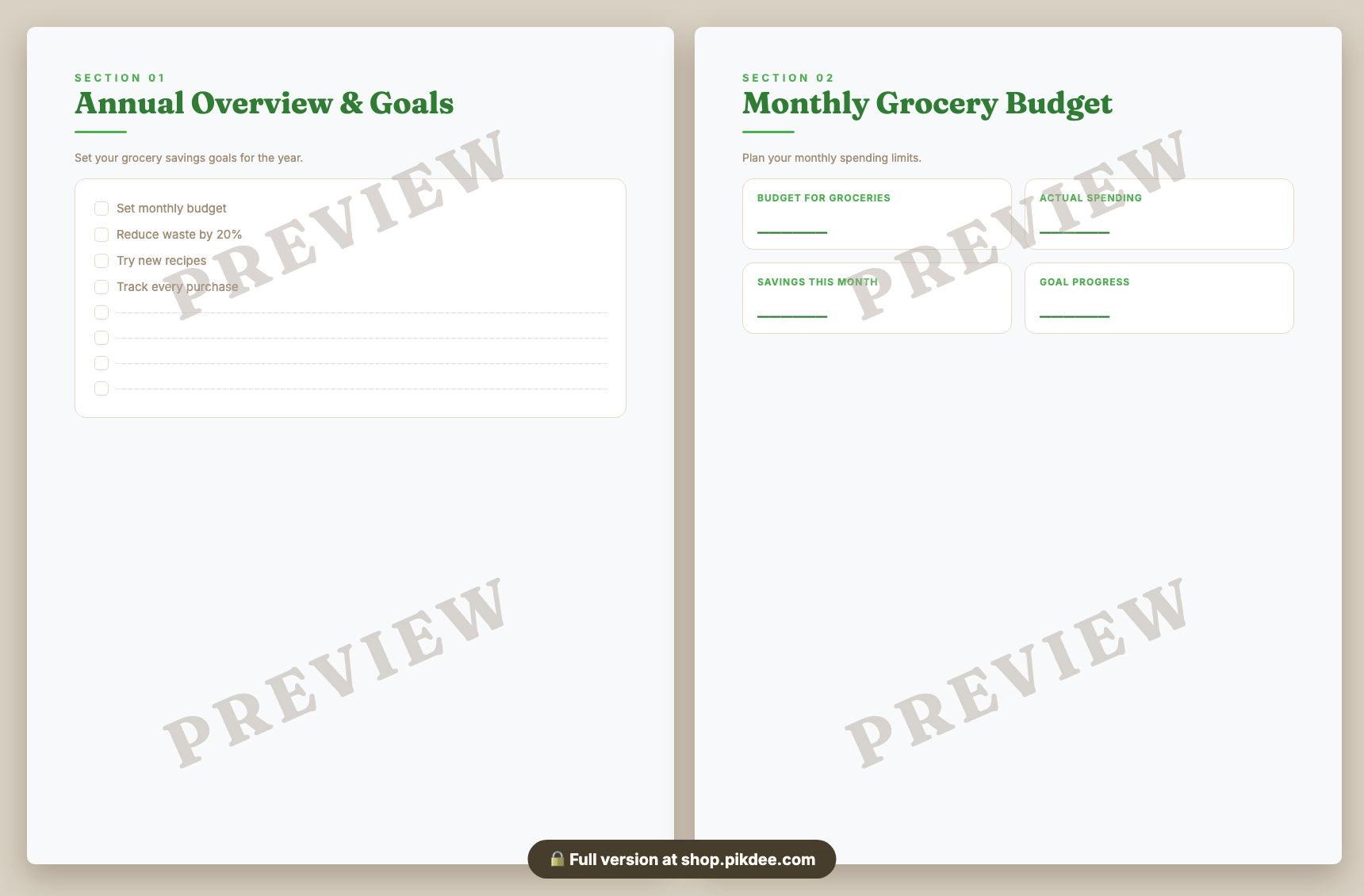 preview pages