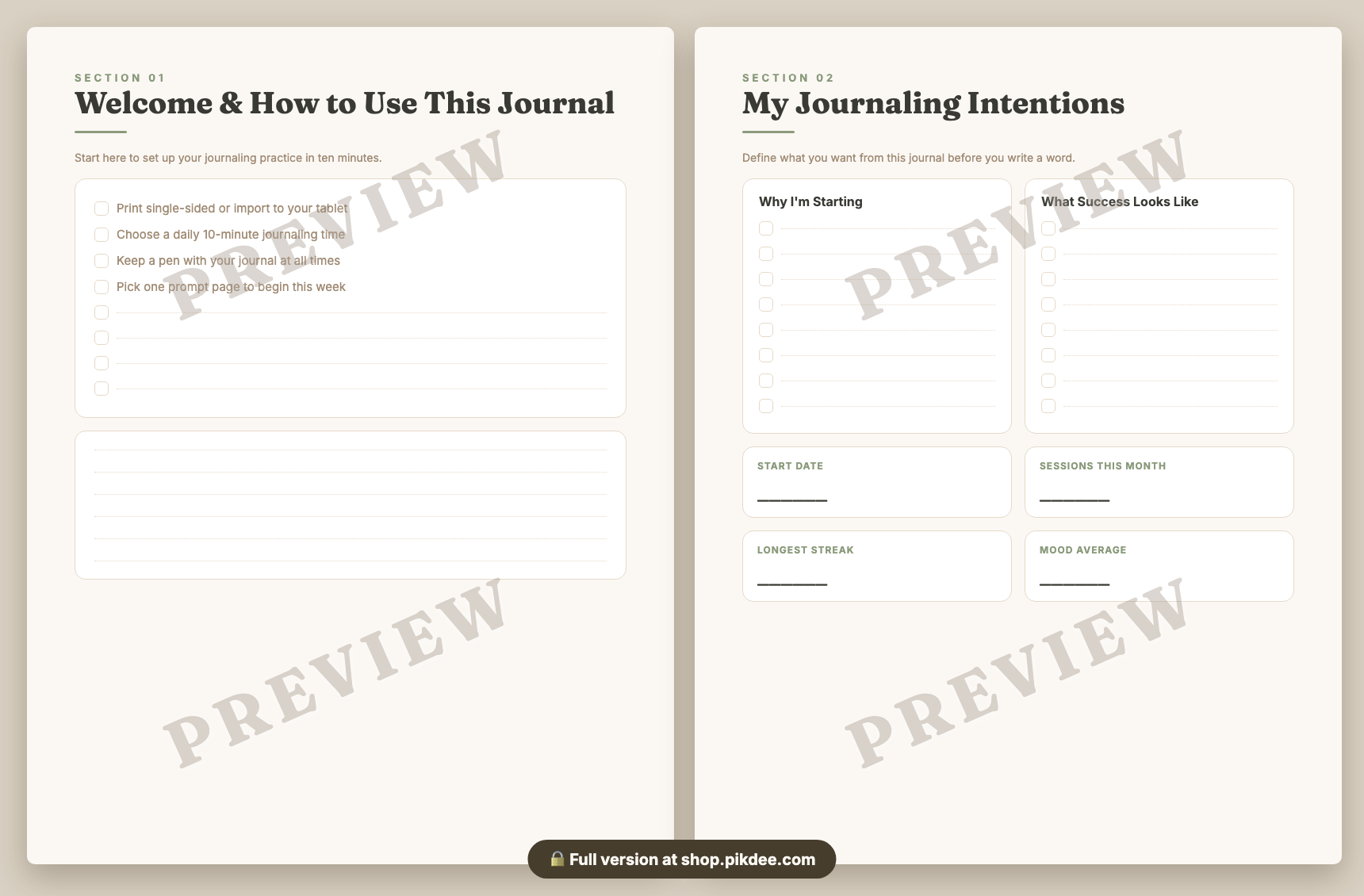 preview pages