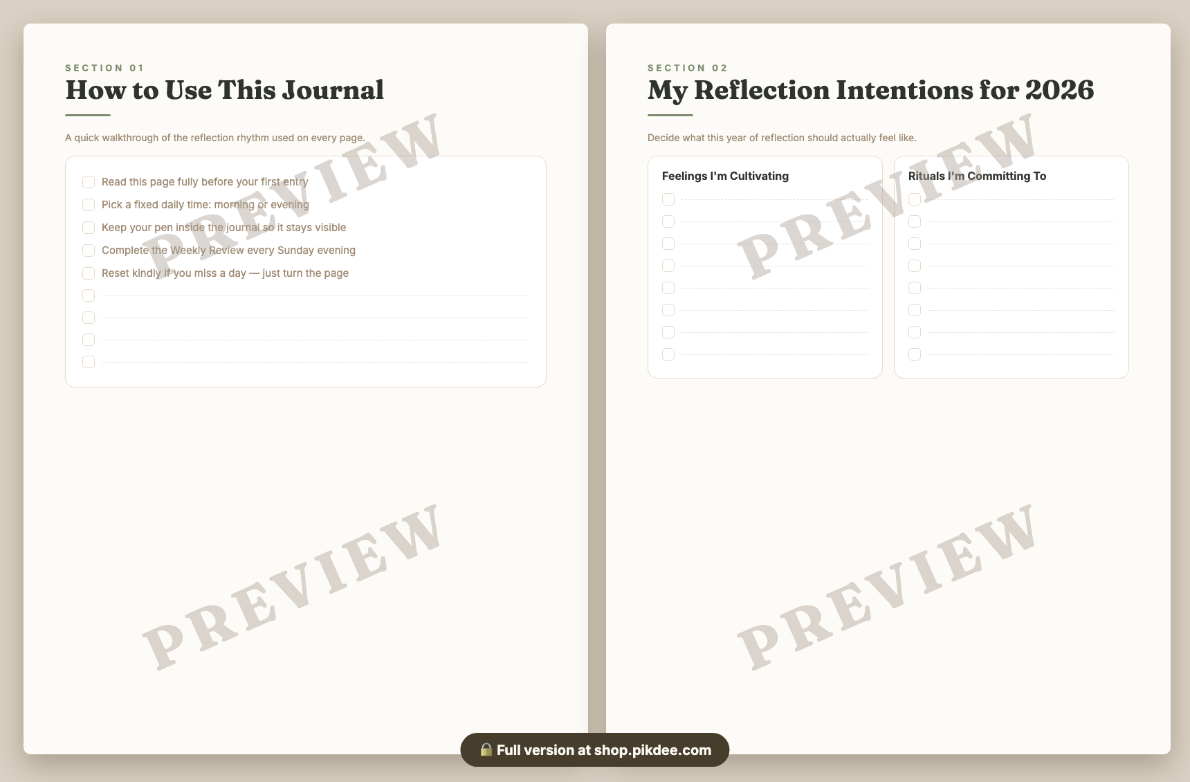 preview pages