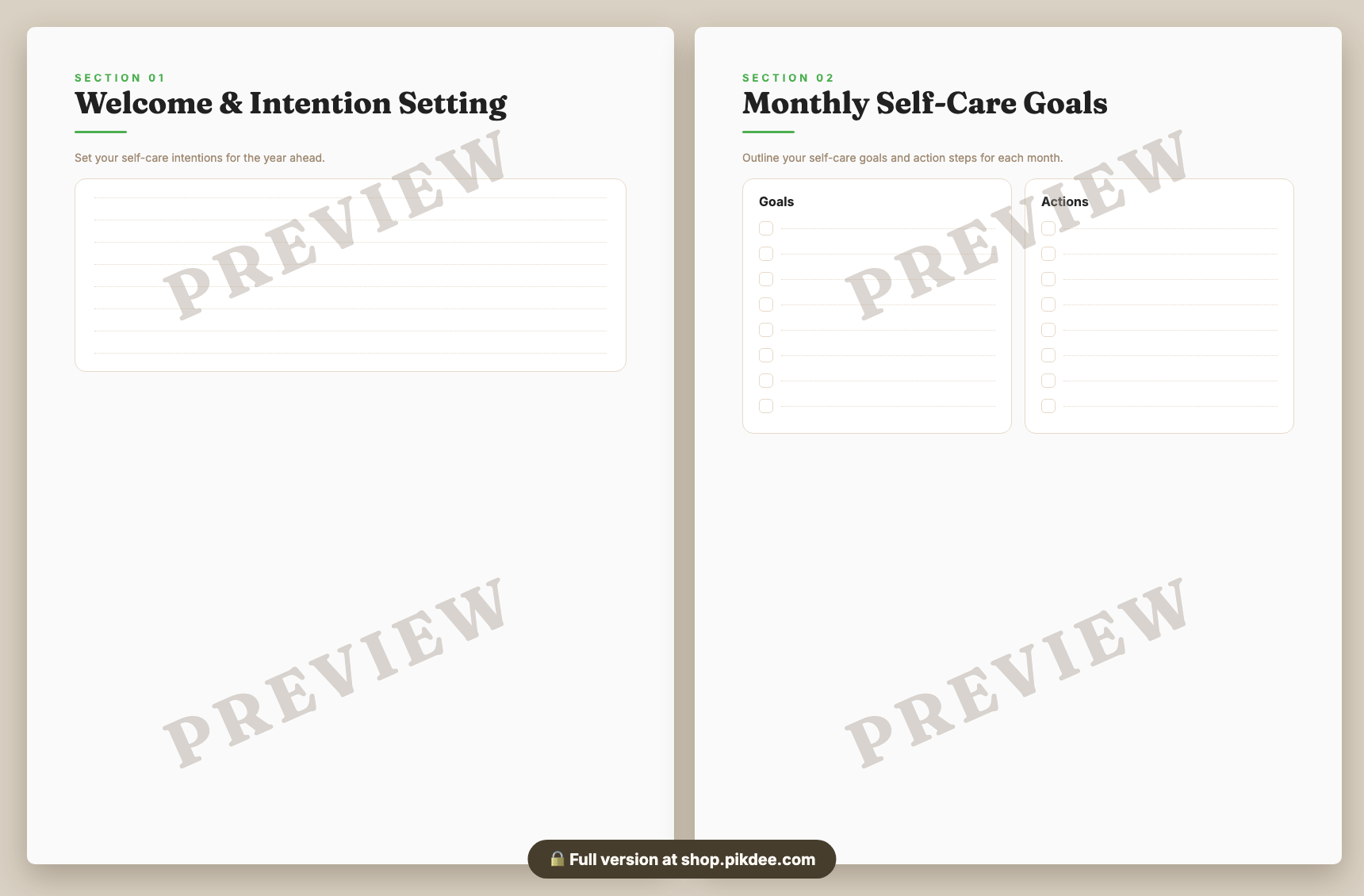 preview pages