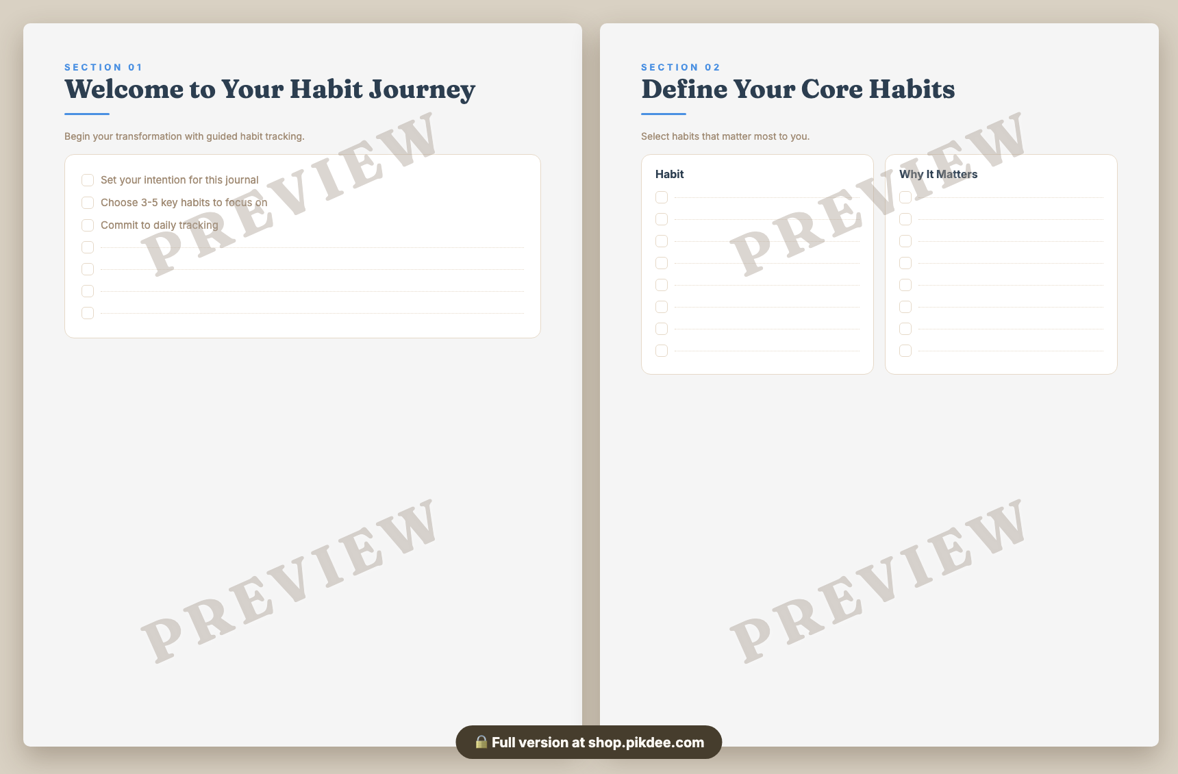preview pages