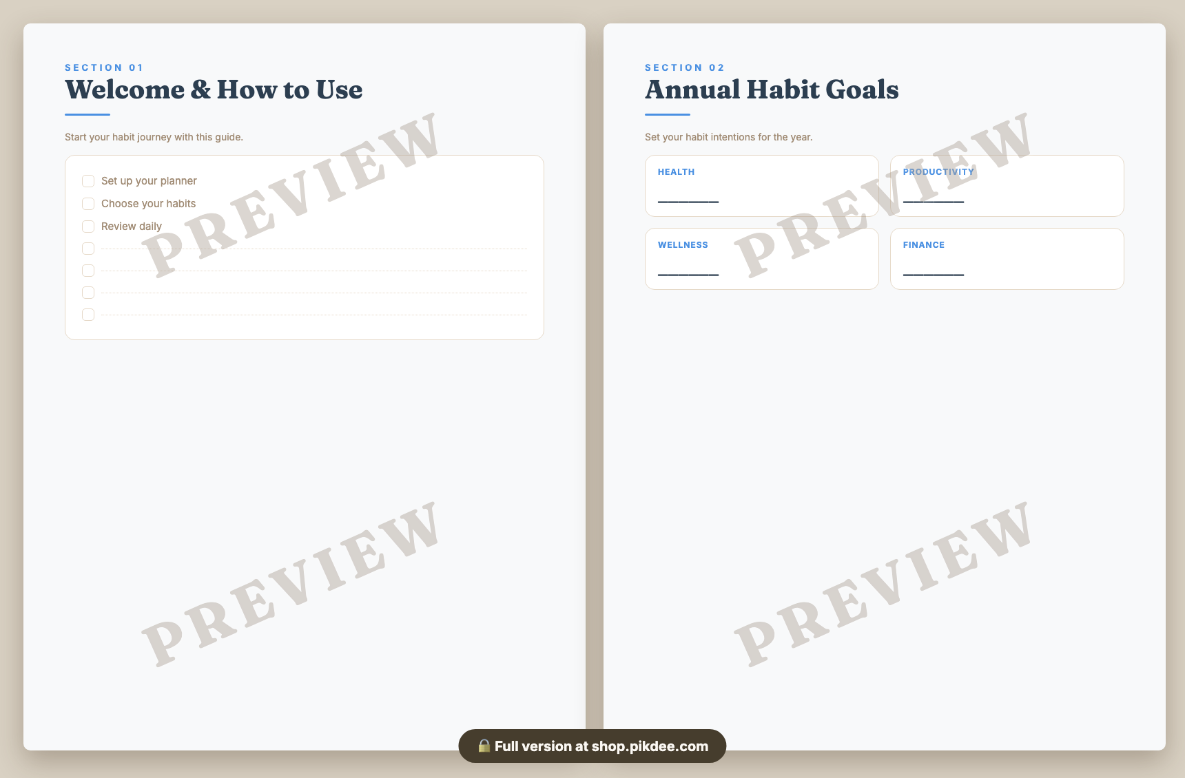 preview pages