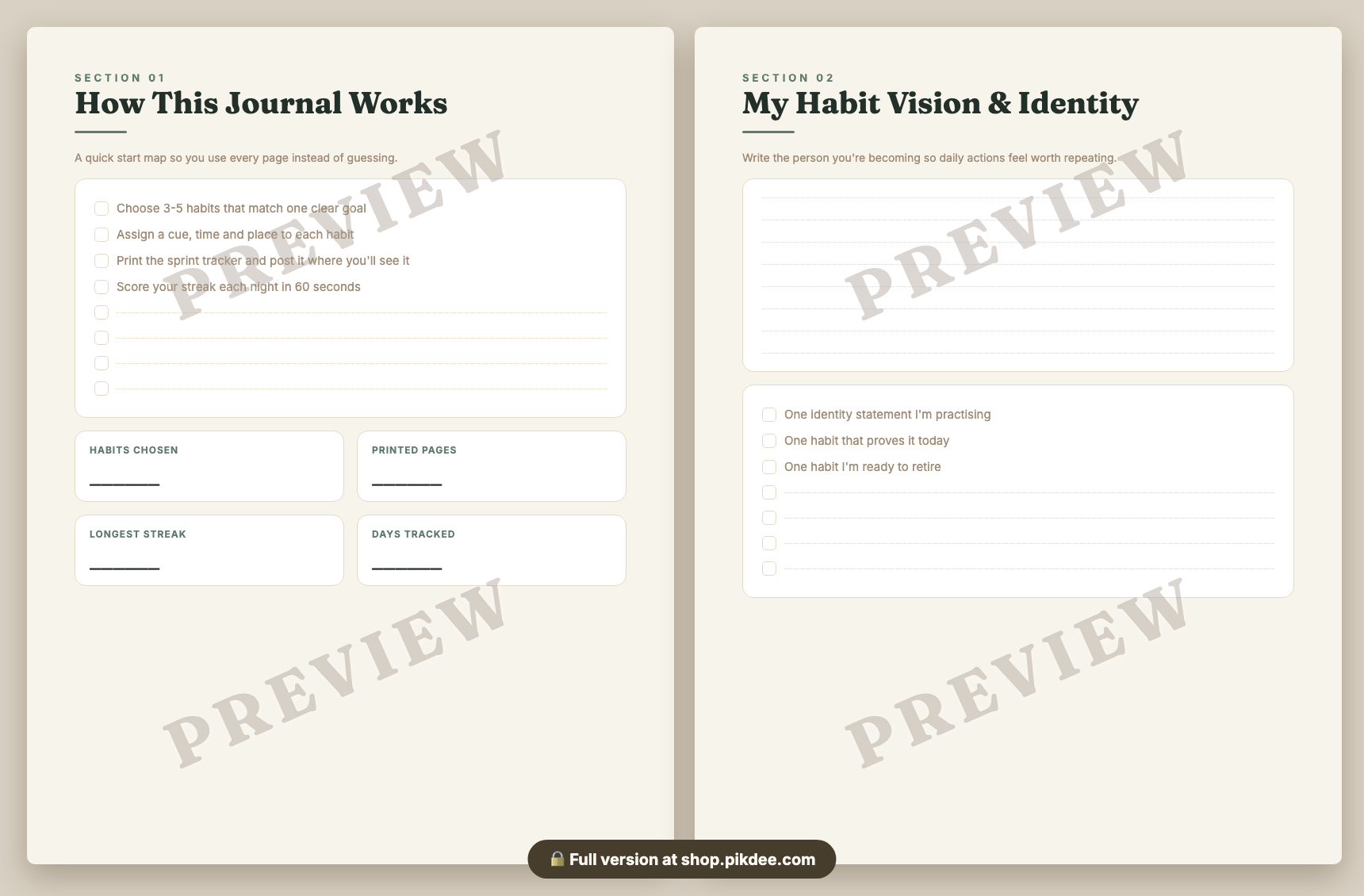 preview pages