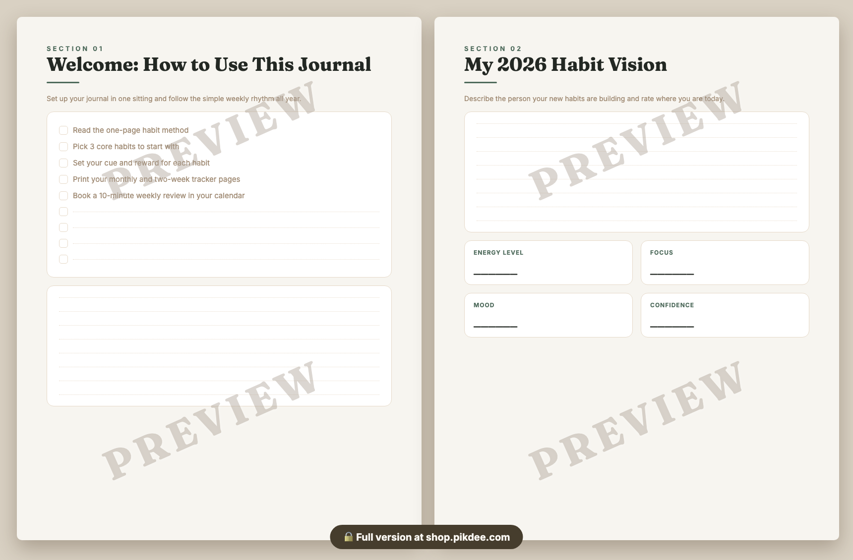 preview pages