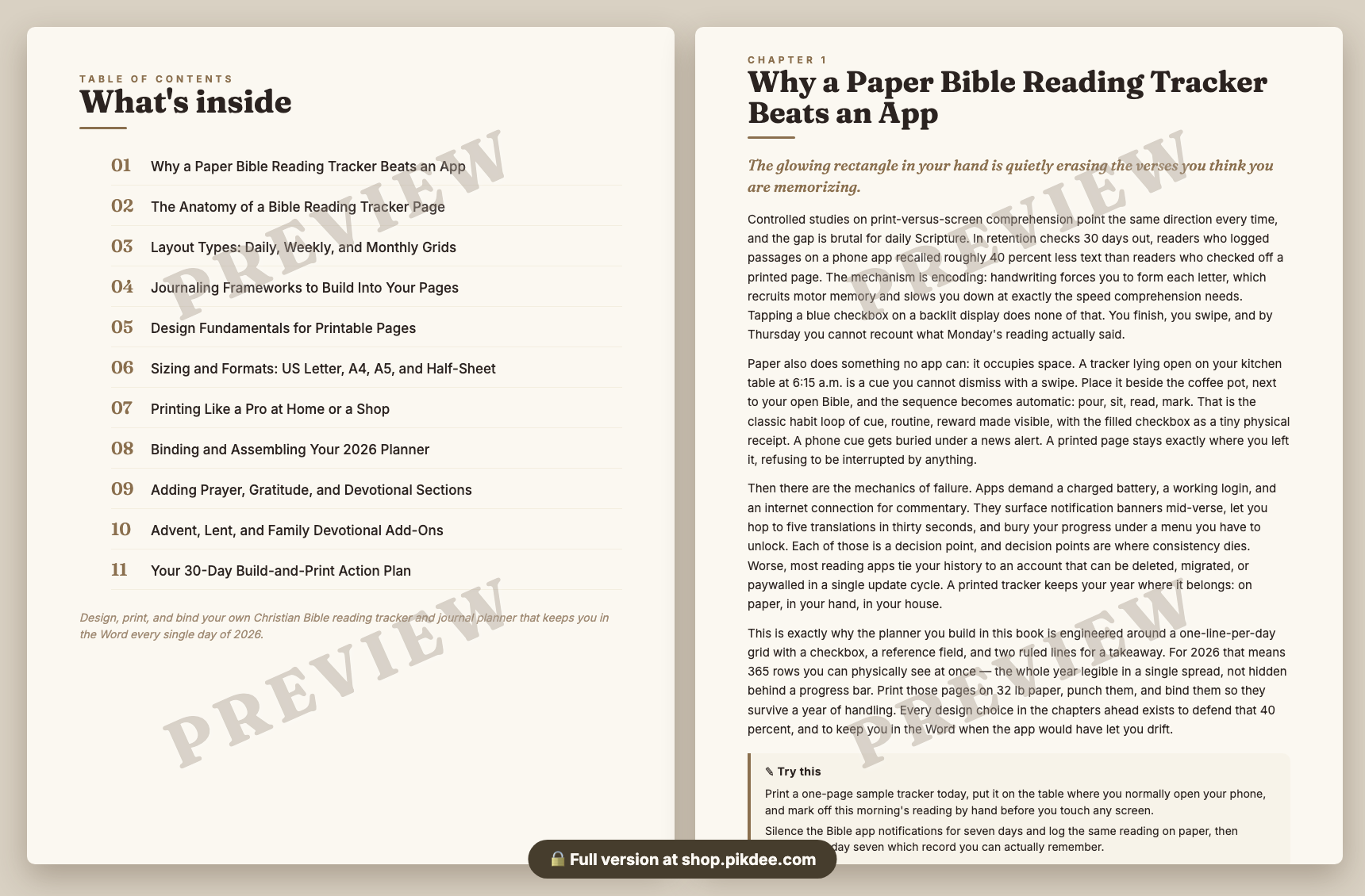 preview pages