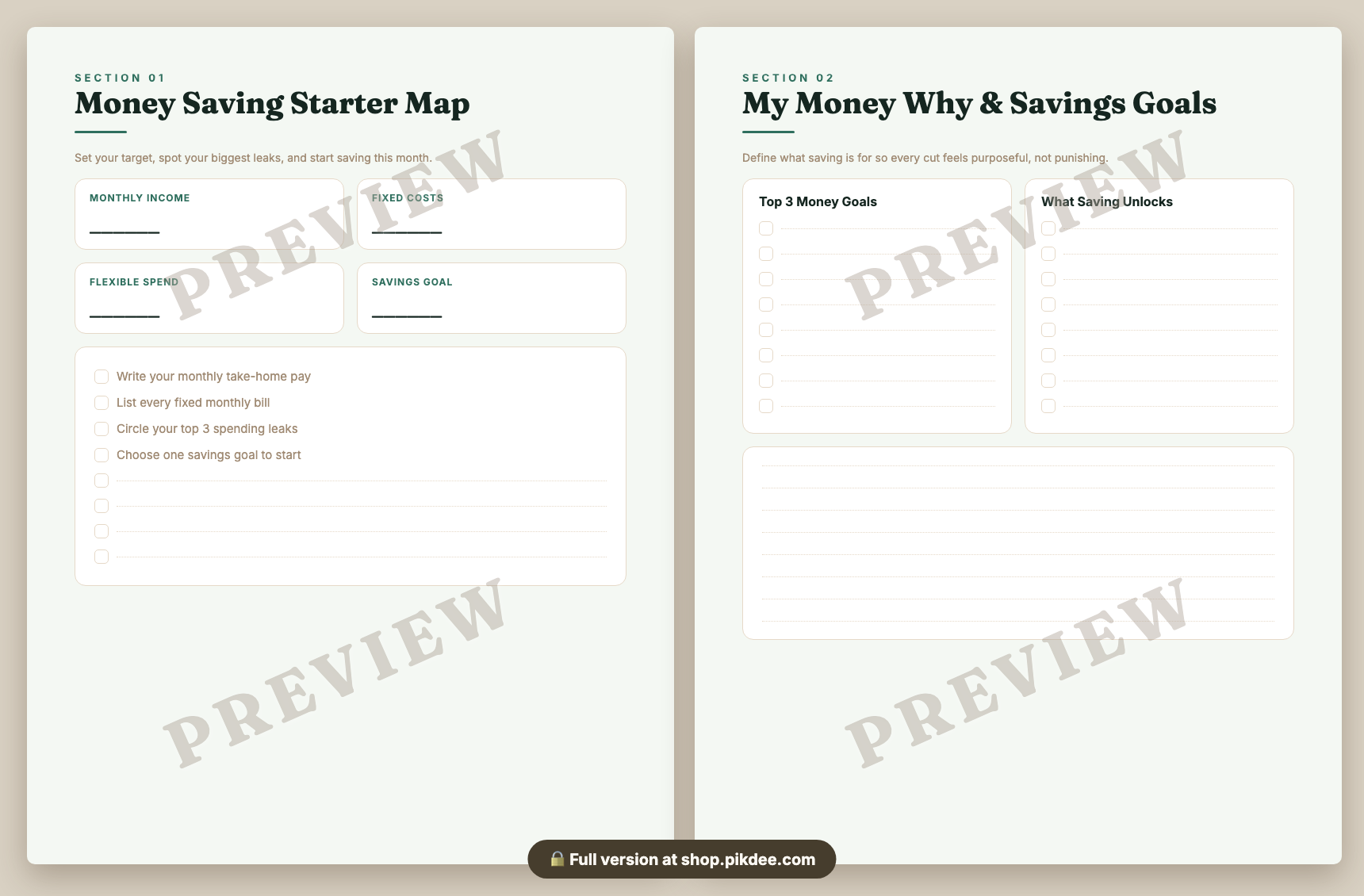 preview pages