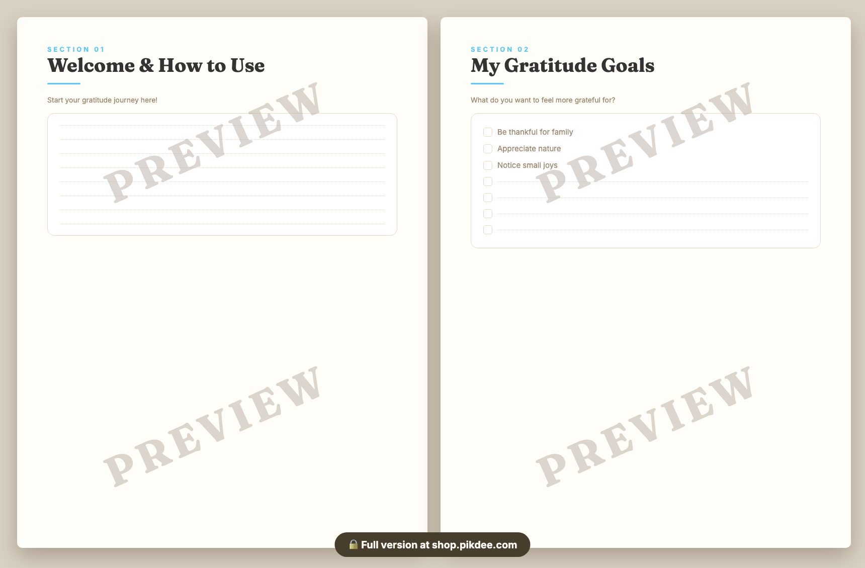 preview pages