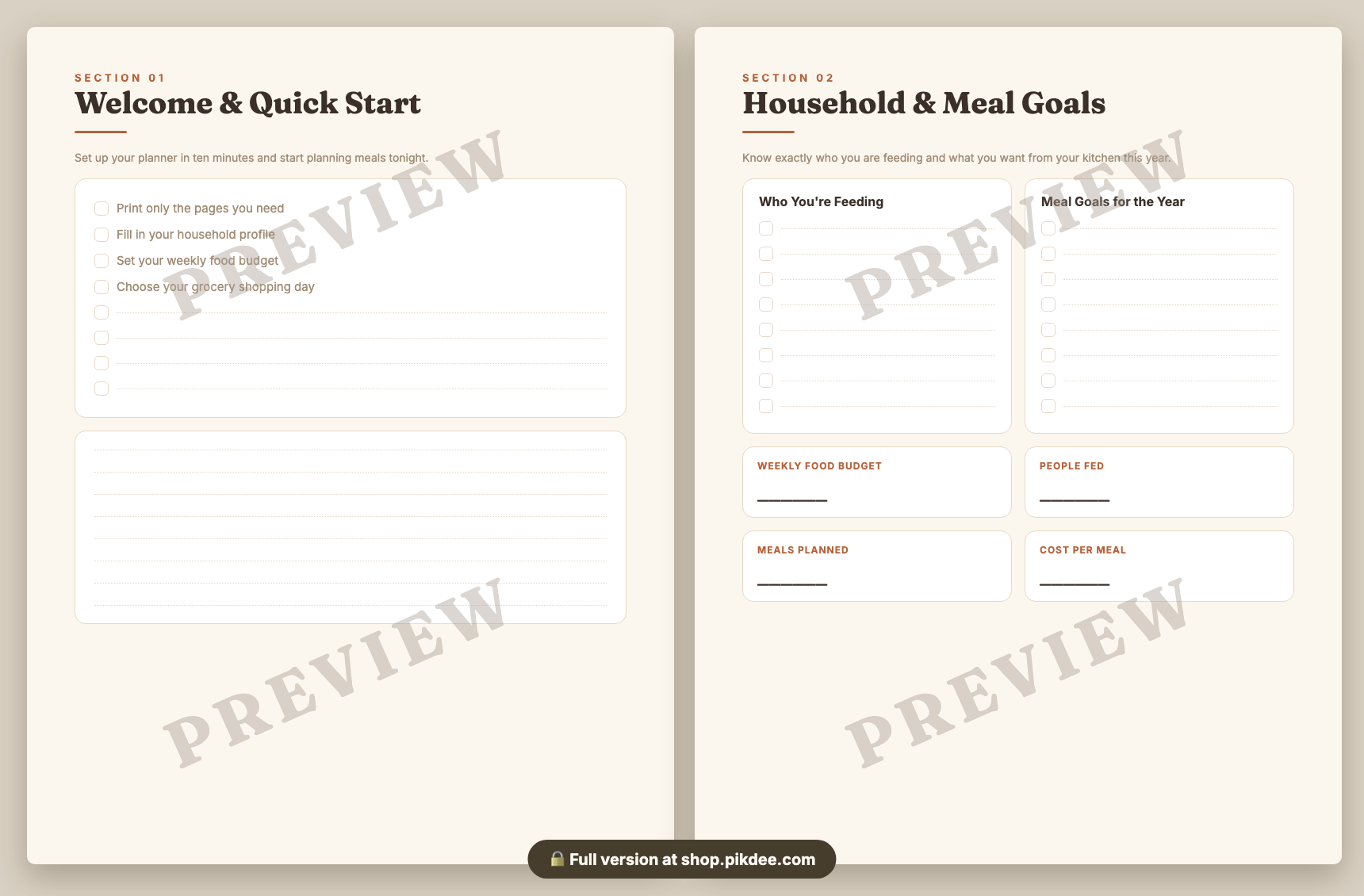 preview pages
