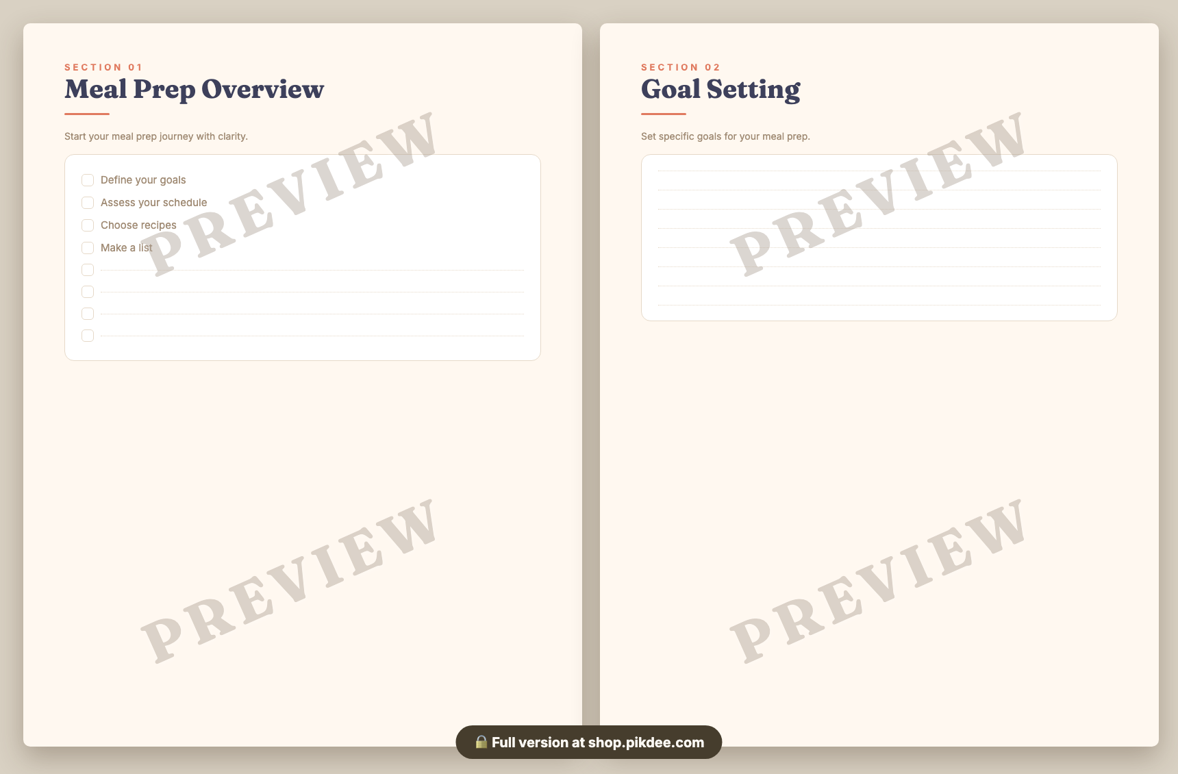 preview pages