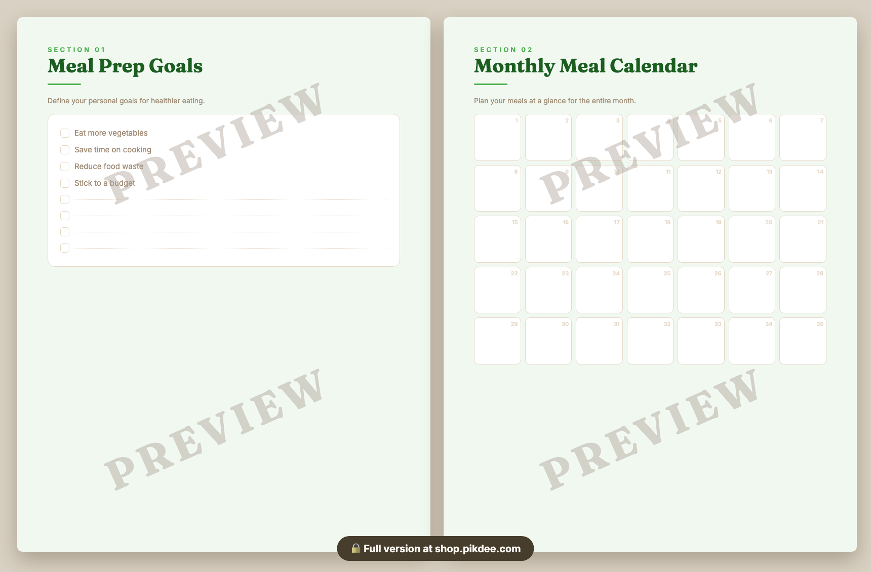 preview pages