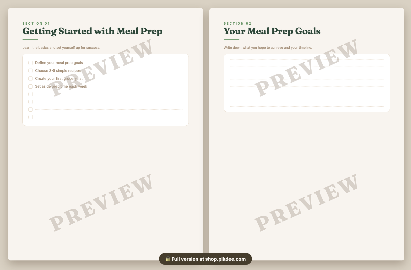 preview pages