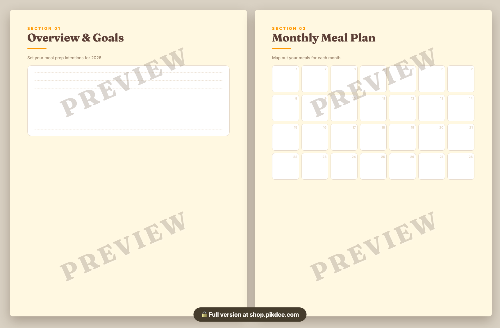 preview pages