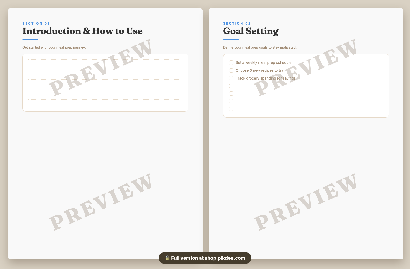 preview pages