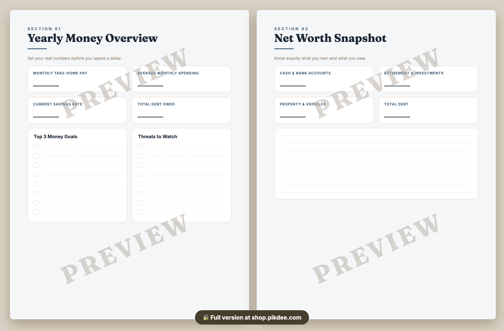 preview pages