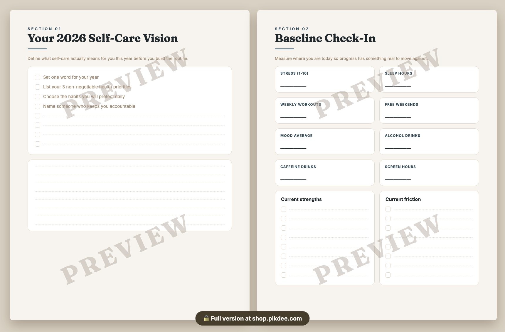 preview pages