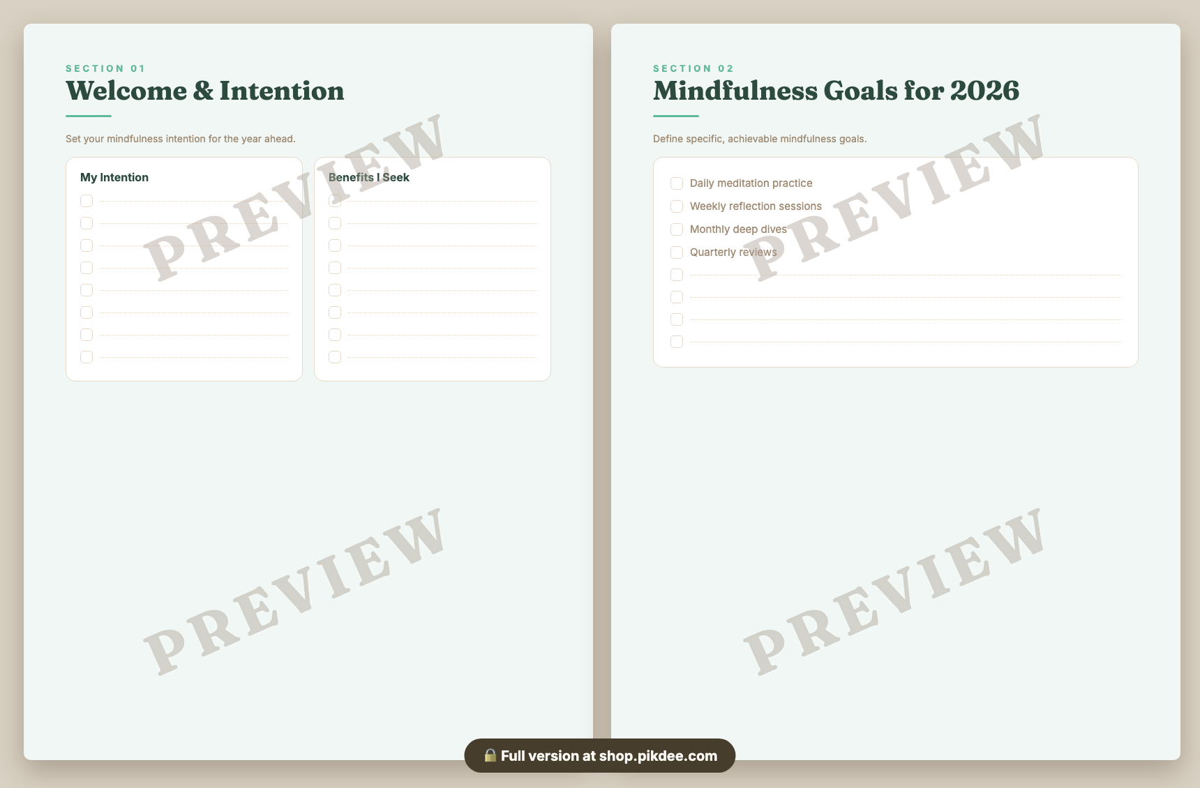 preview pages