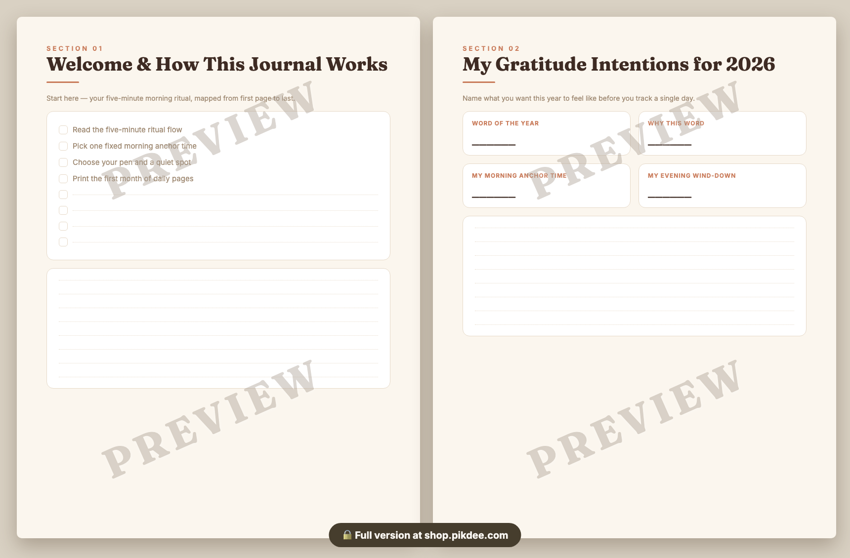 preview pages