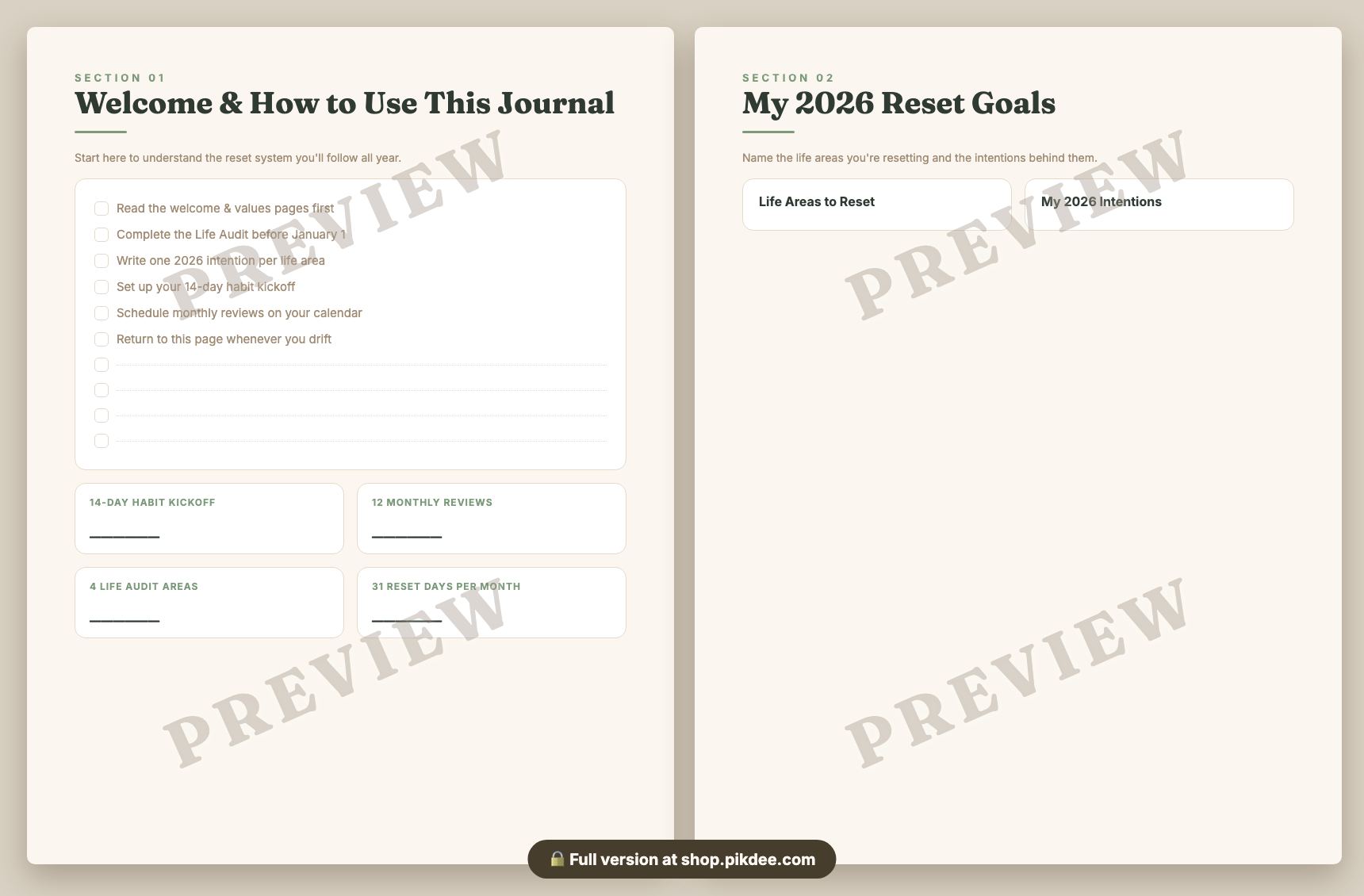 preview pages