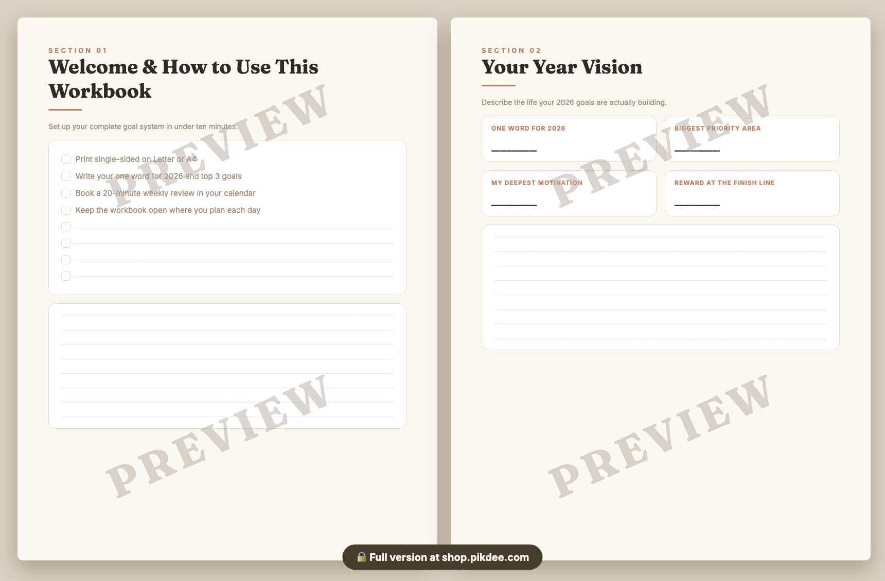 preview pages