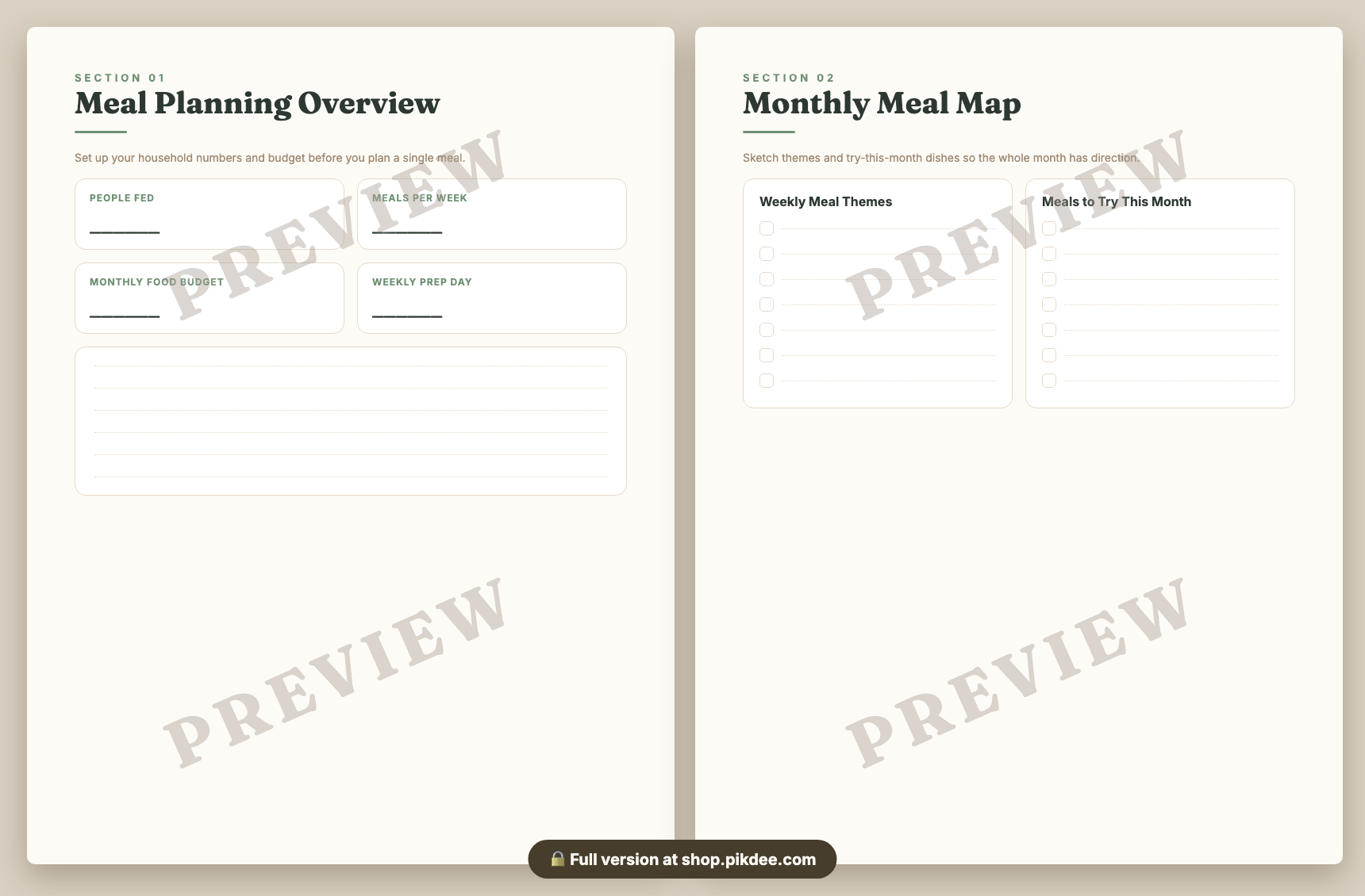 preview pages
