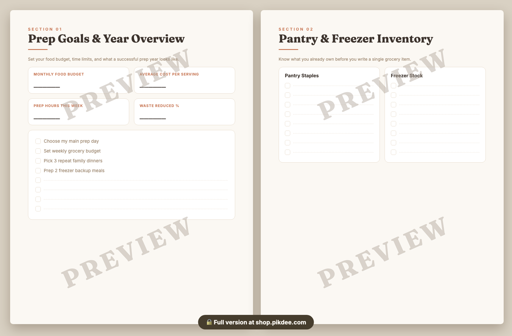 preview pages