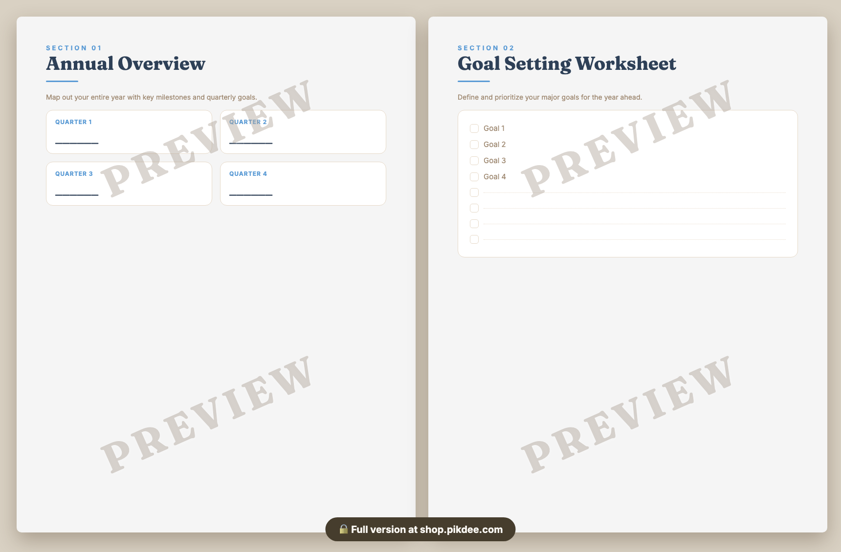 preview pages