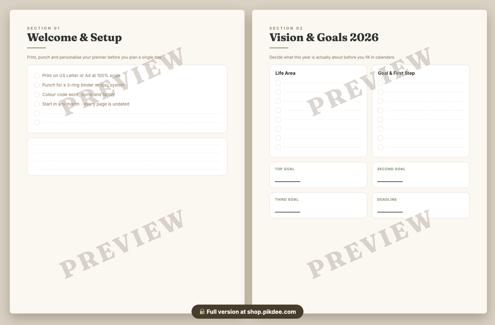 preview pages