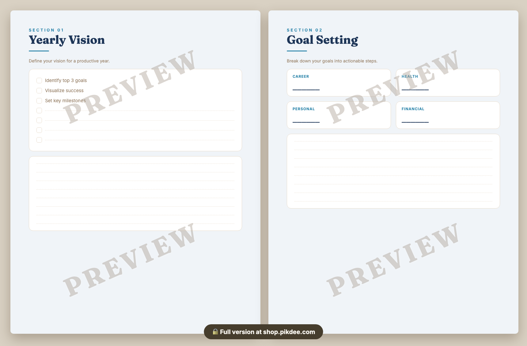 preview pages