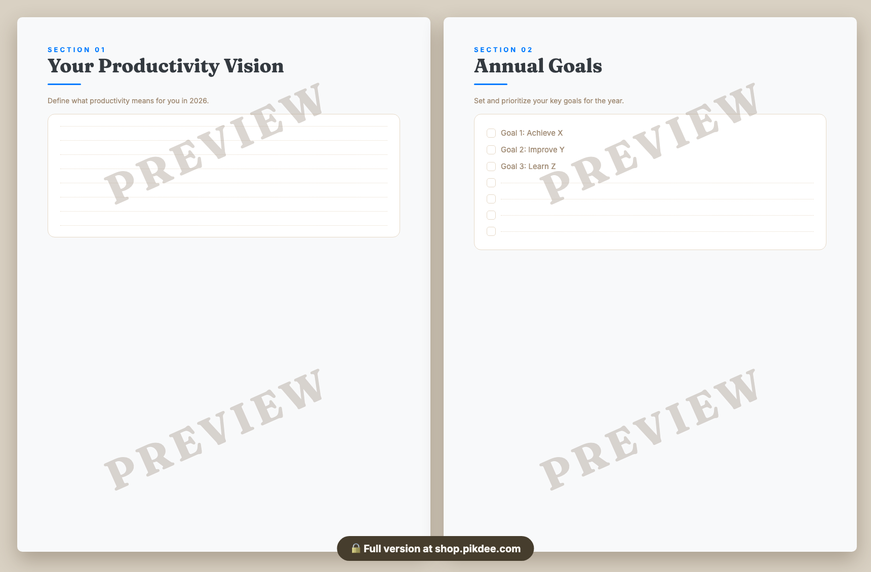 preview pages