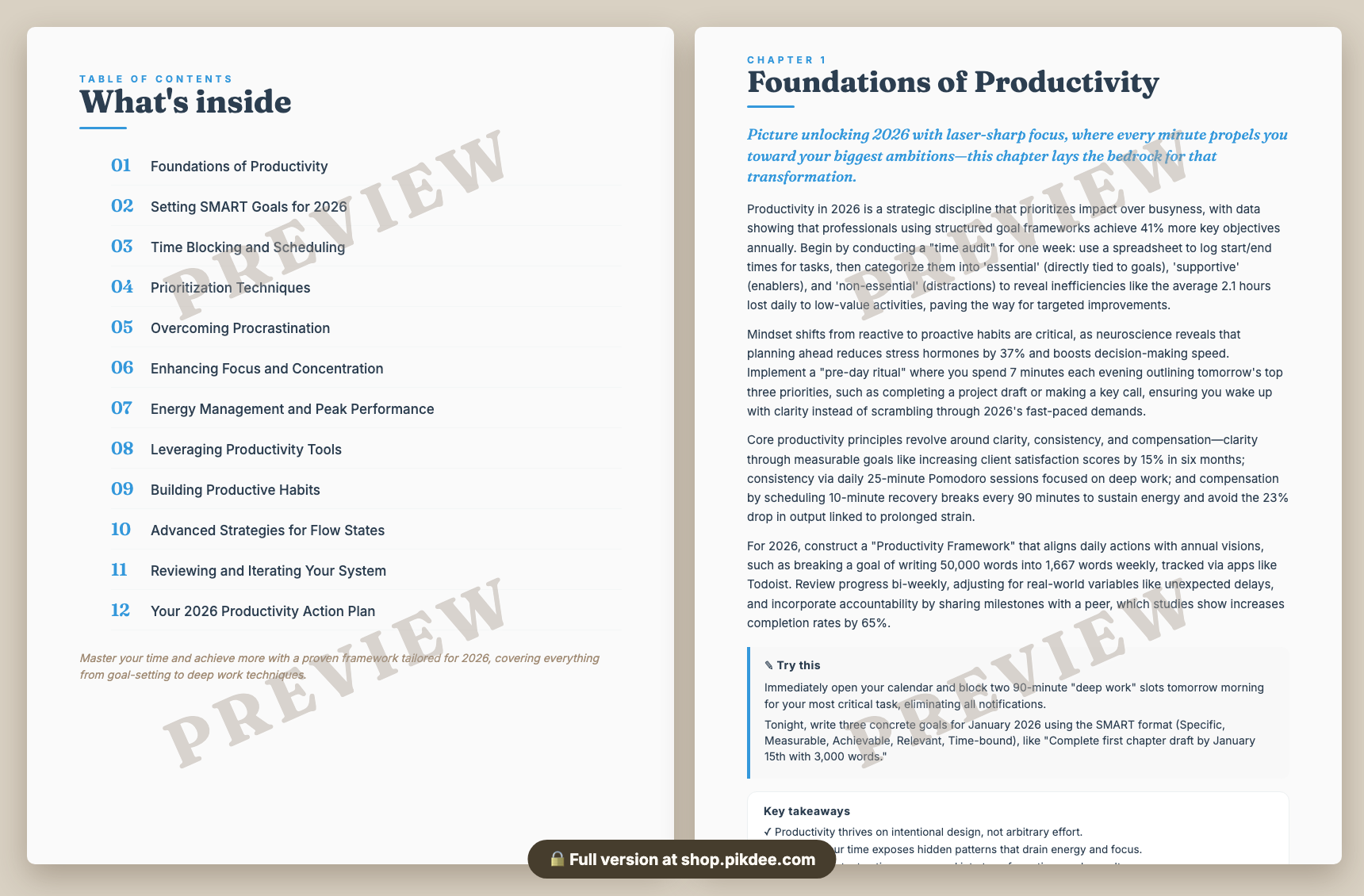 preview pages