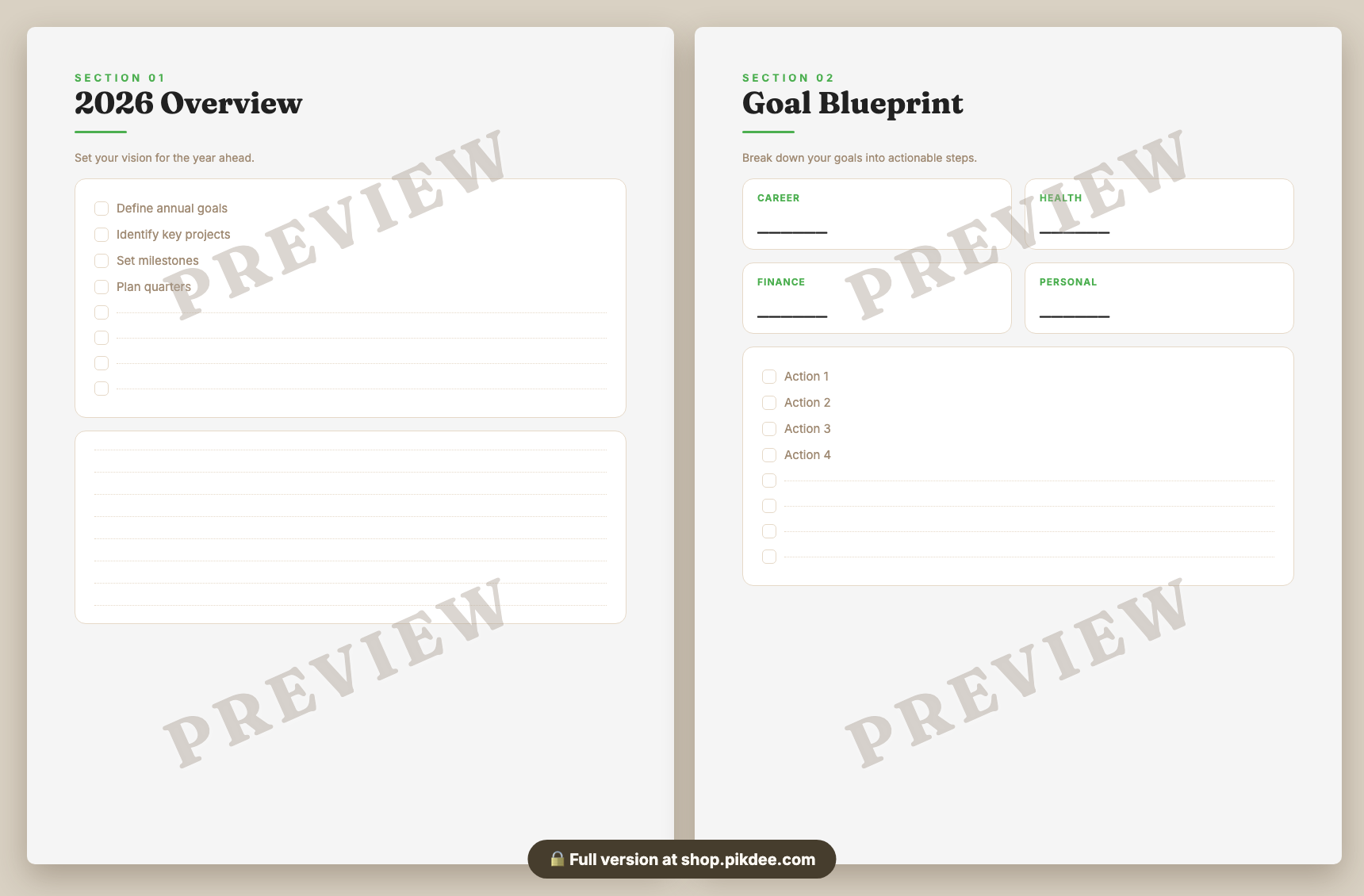 preview pages