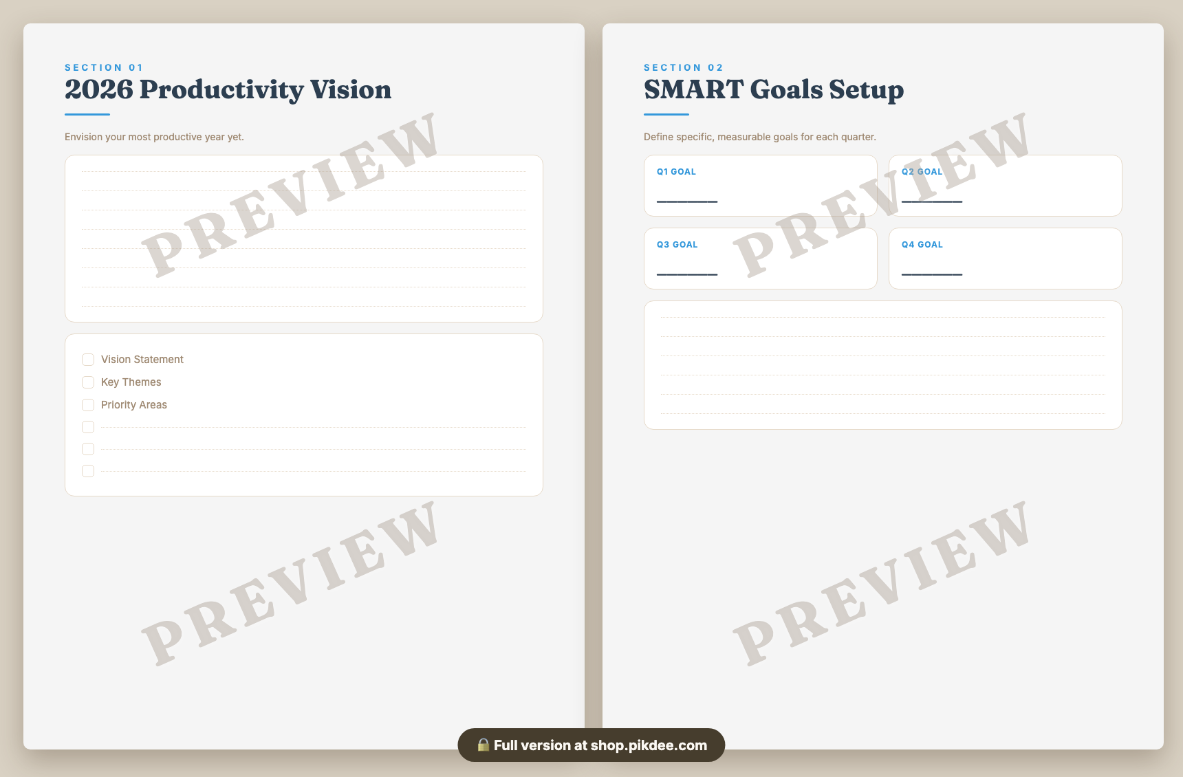 preview pages