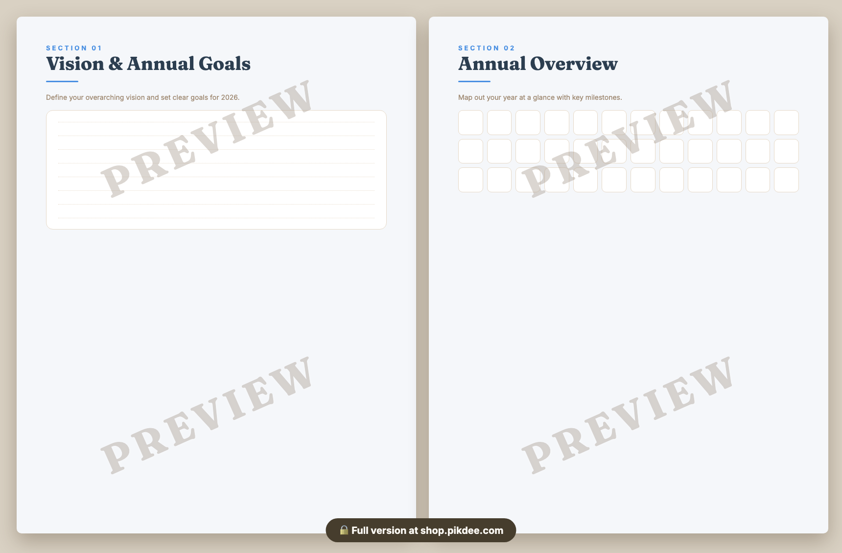 preview pages