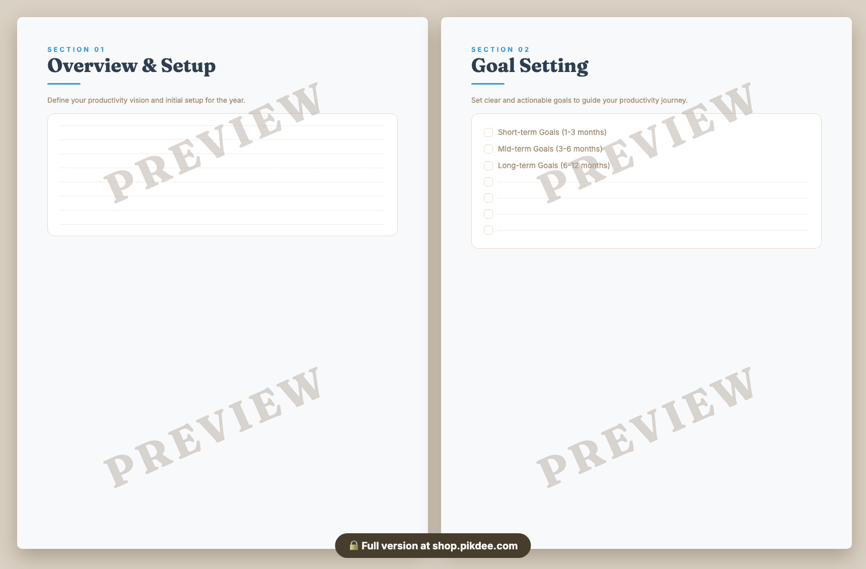 preview pages