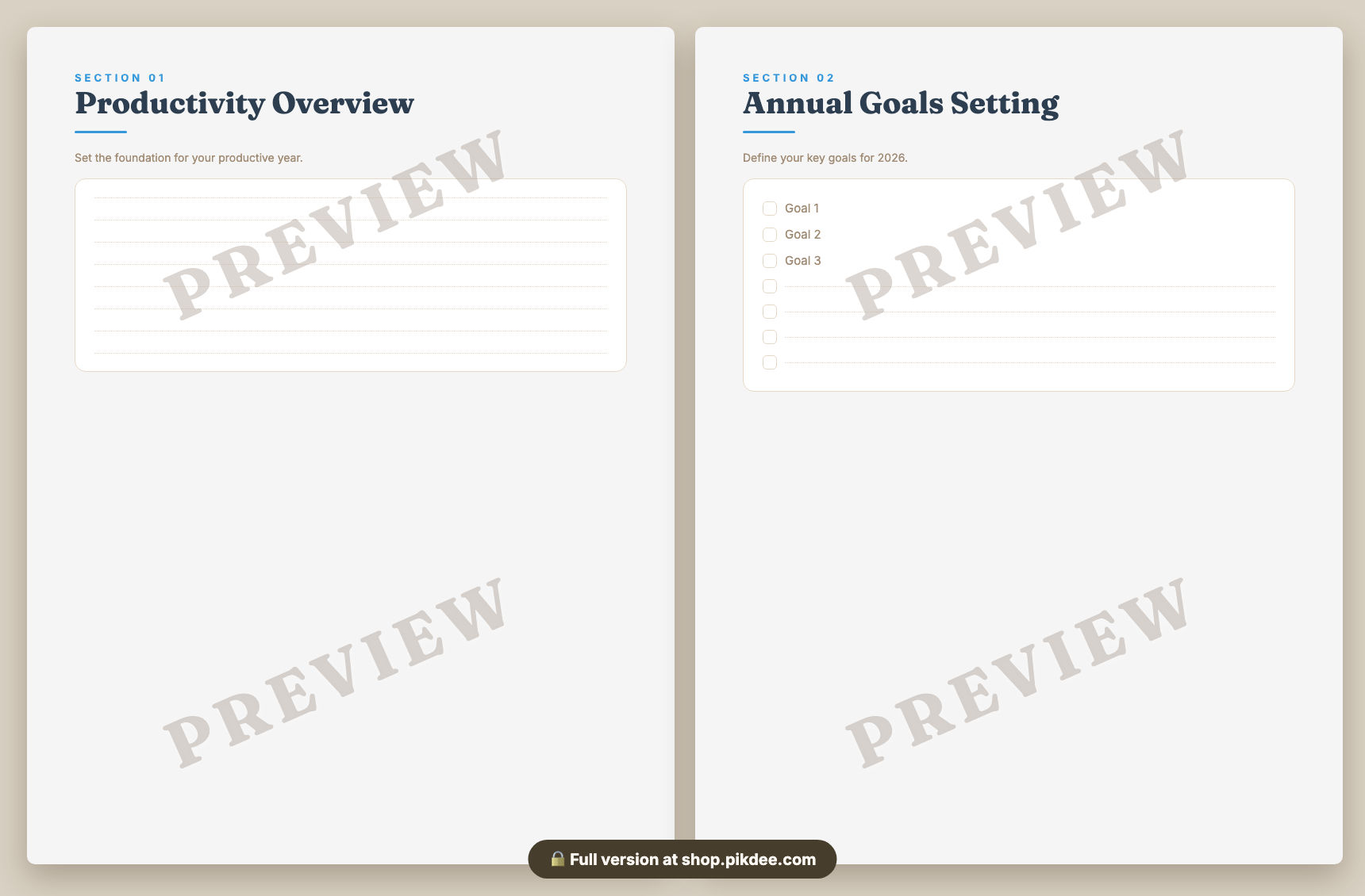 preview pages