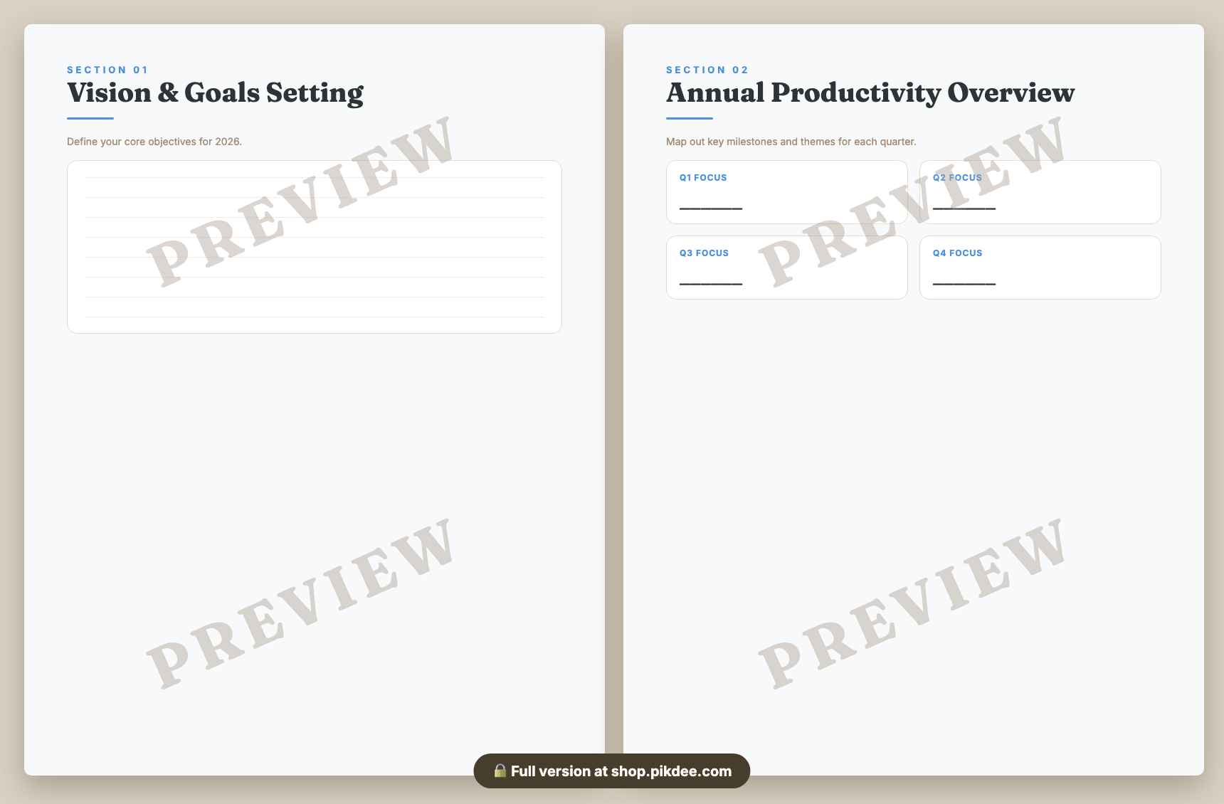 preview pages