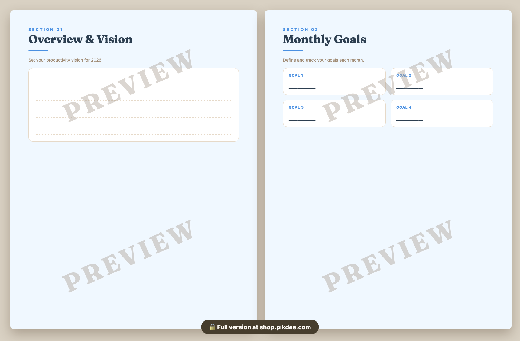 preview pages