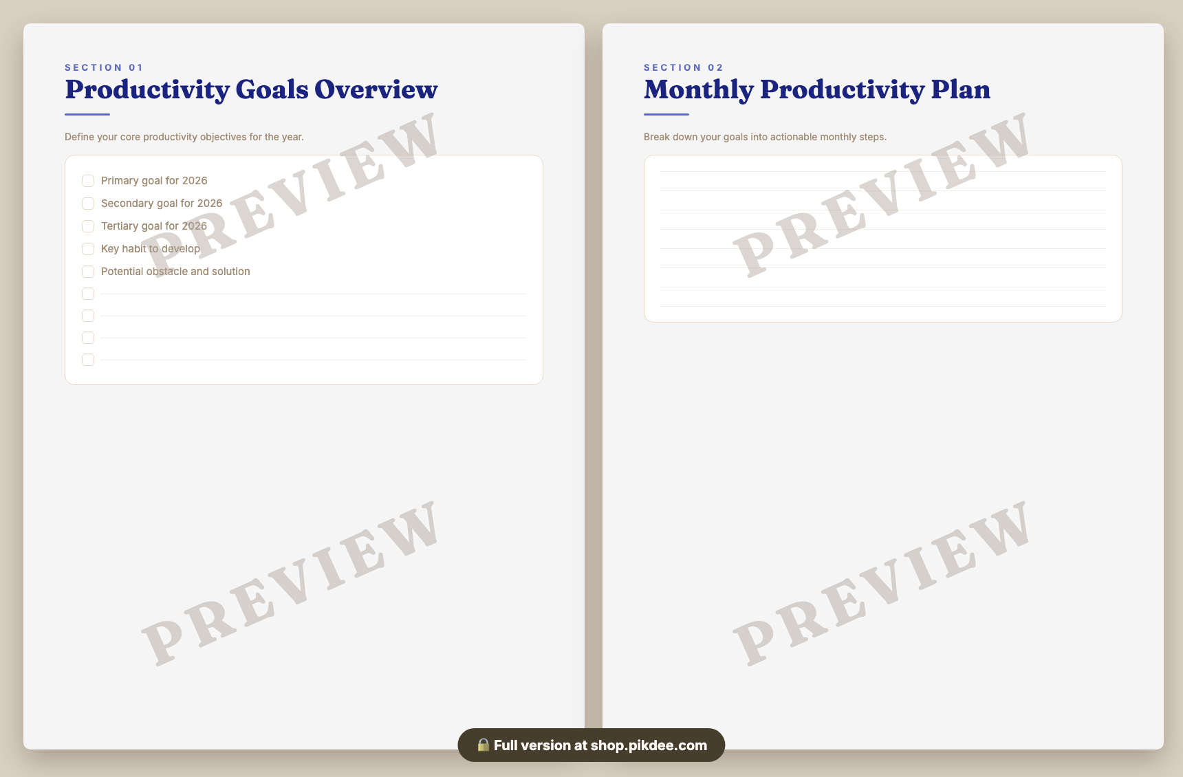 preview pages