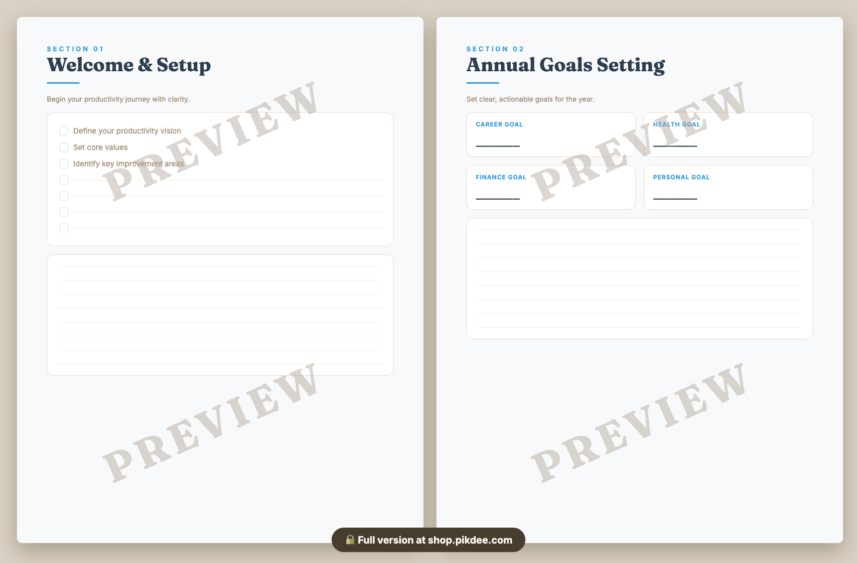 preview pages