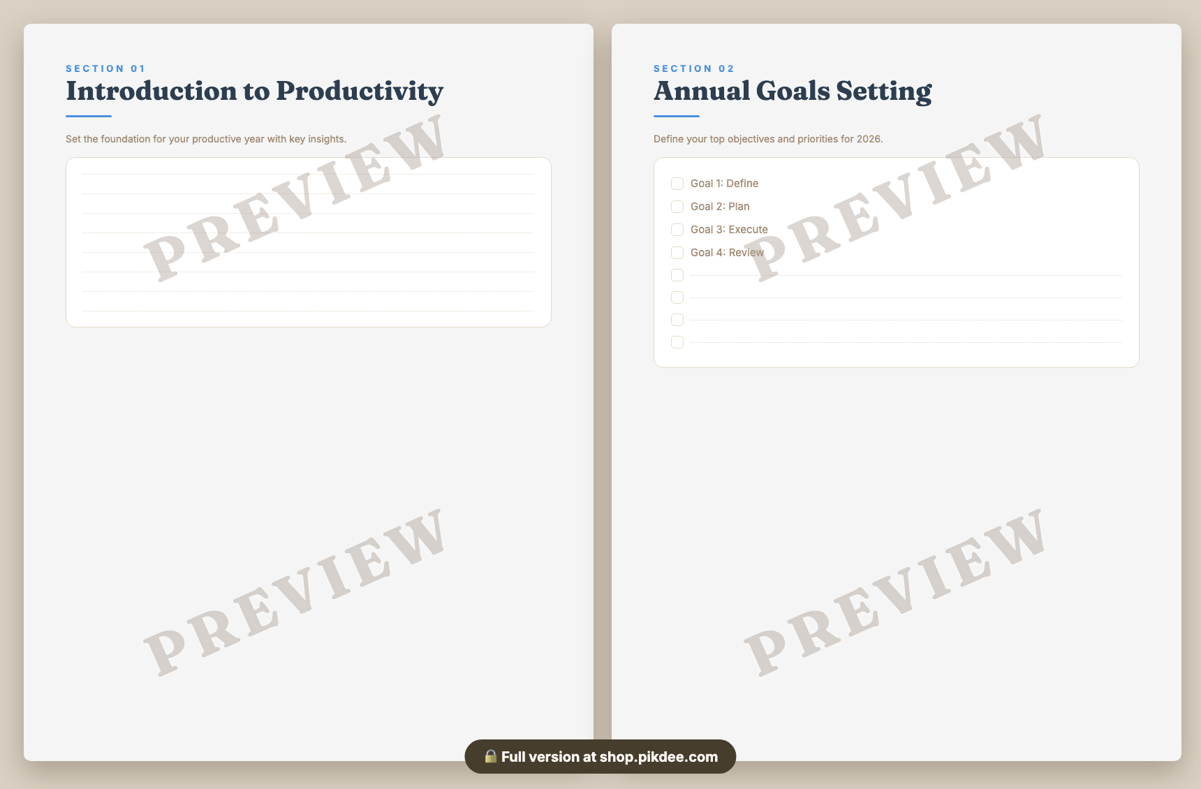 preview pages