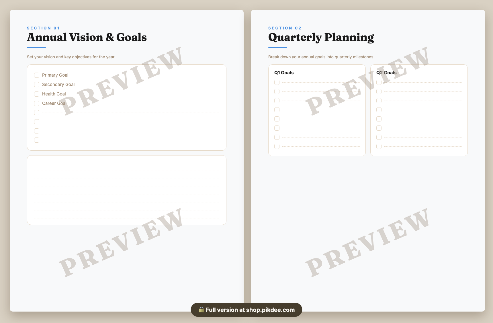 preview pages