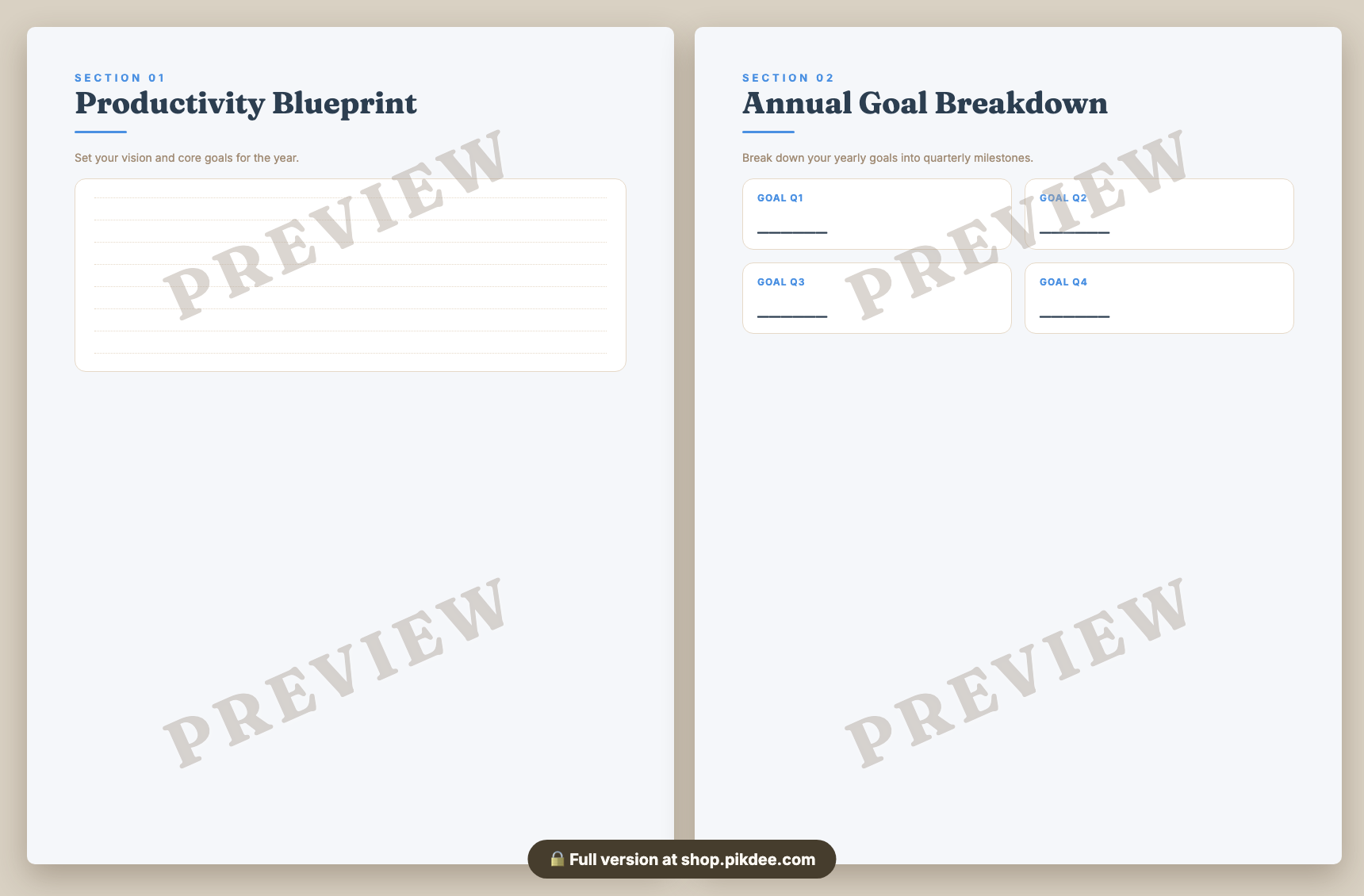 preview pages