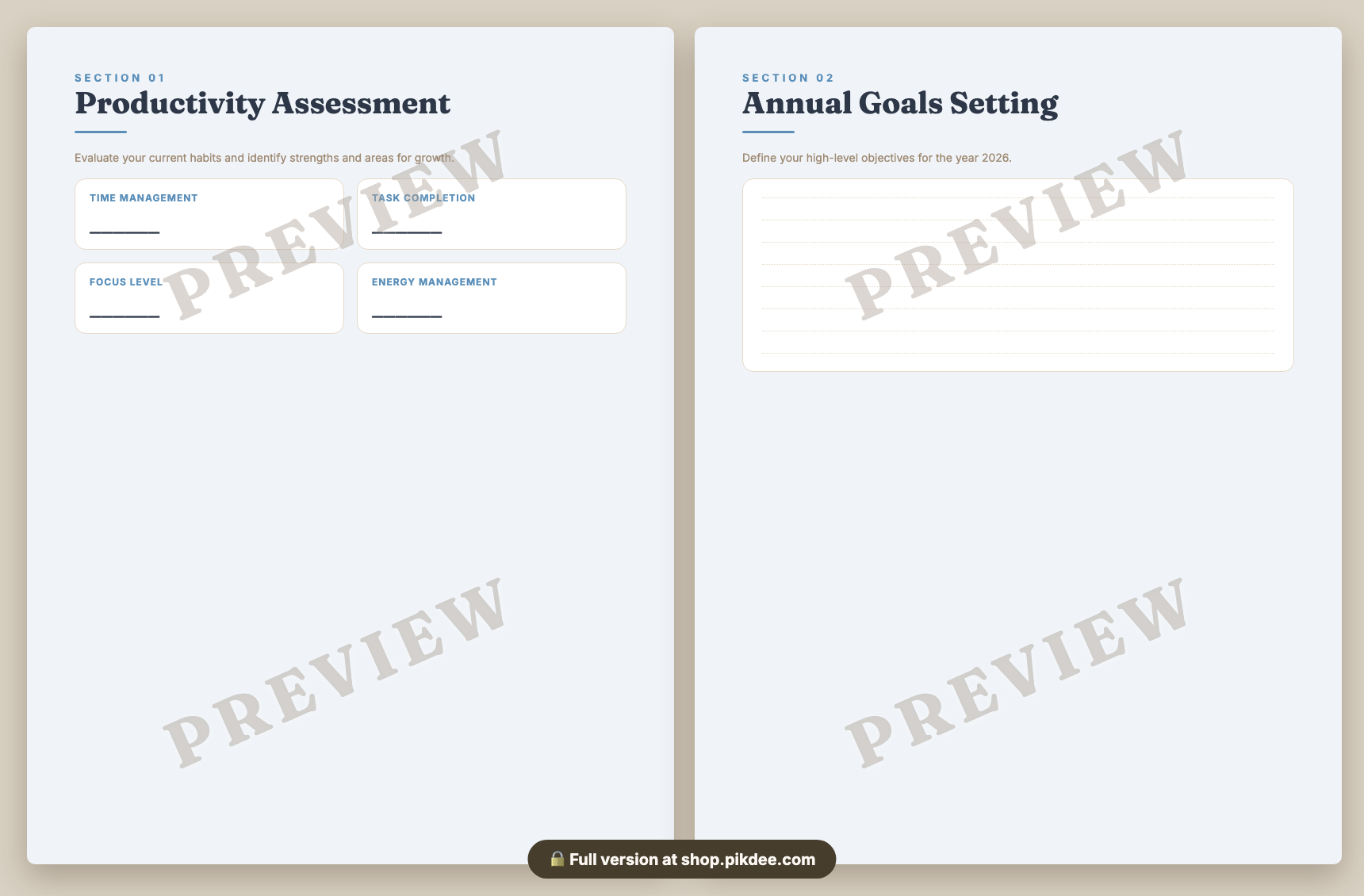 preview pages