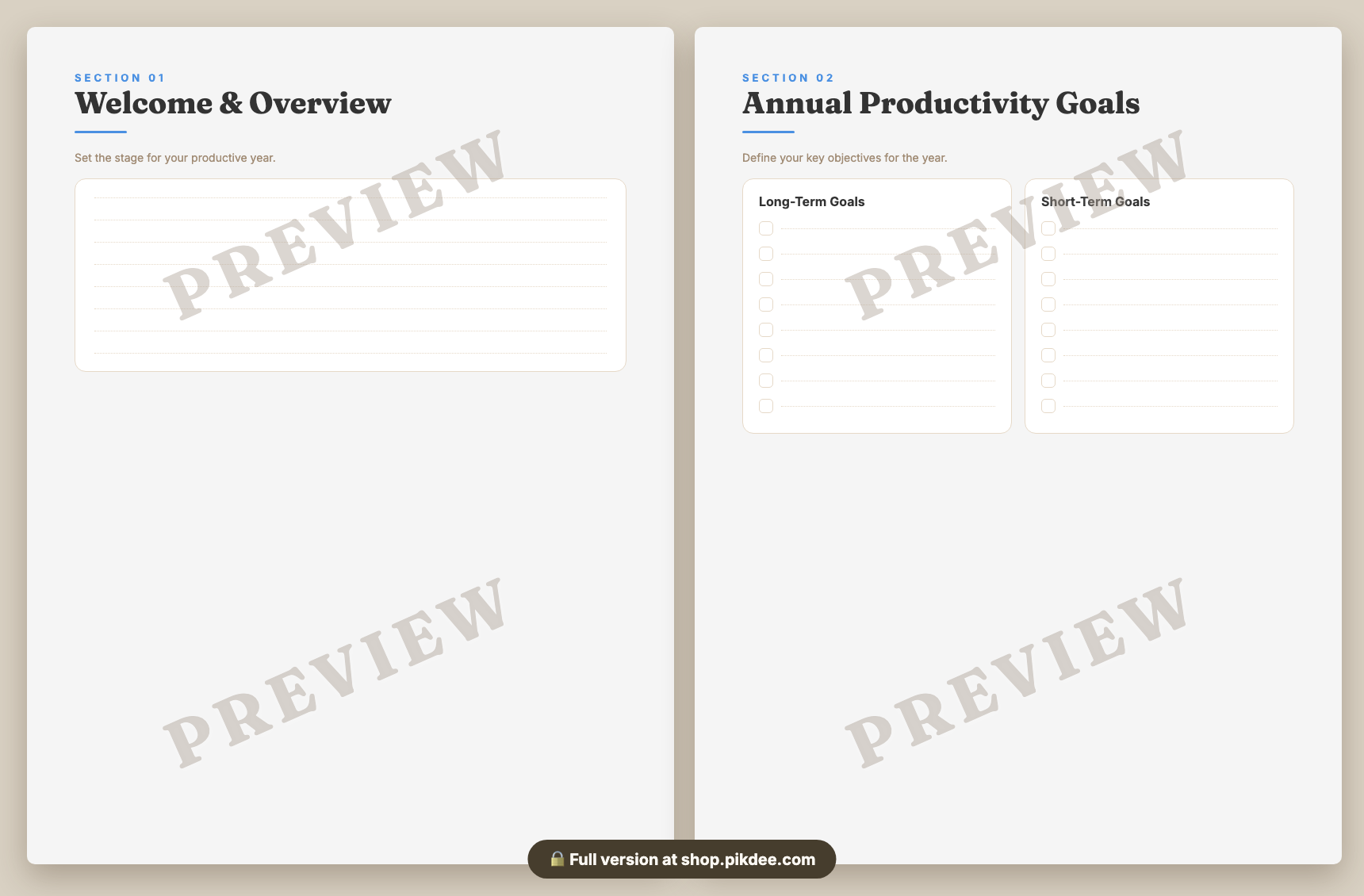 preview pages