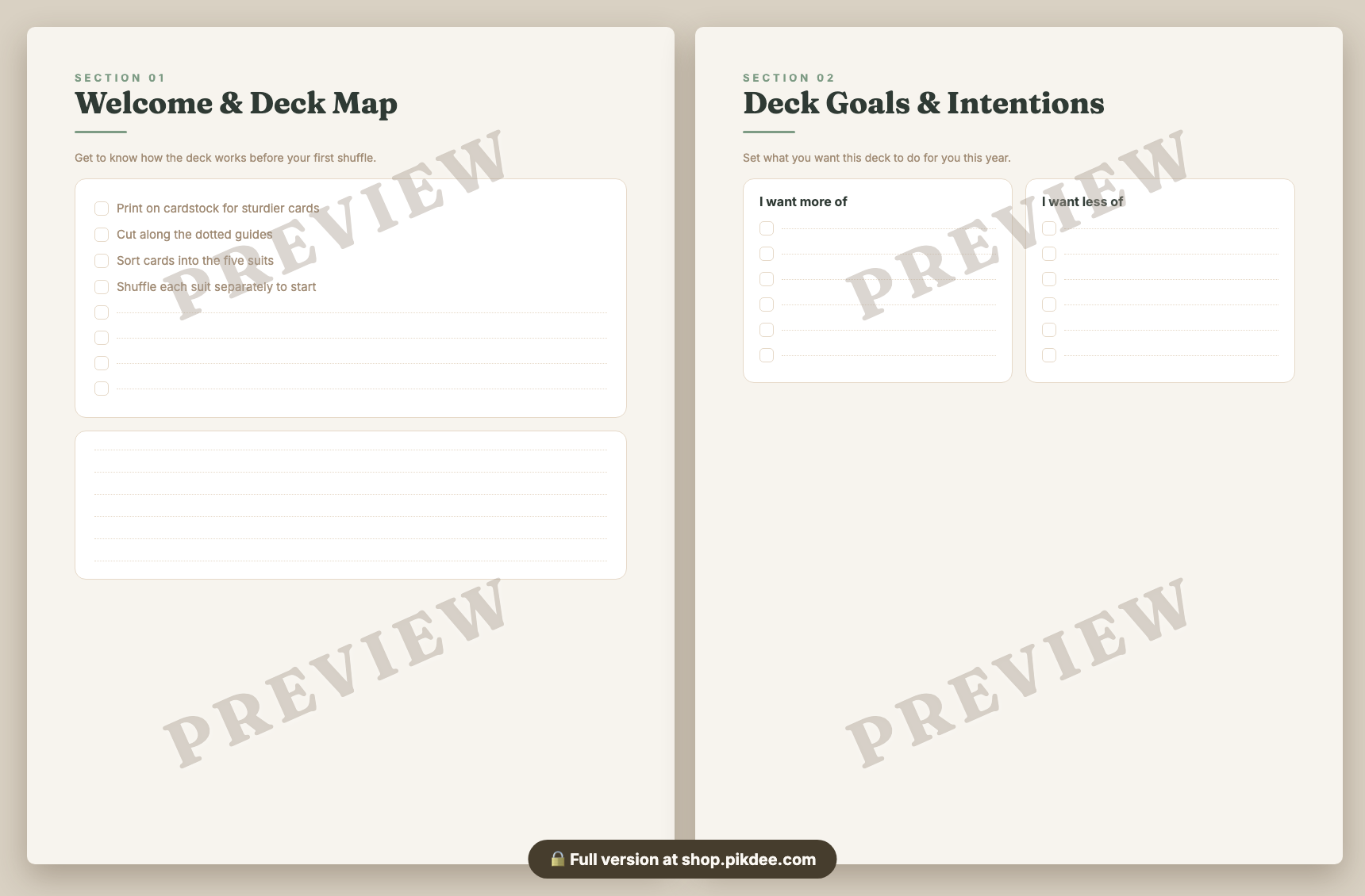 preview pages