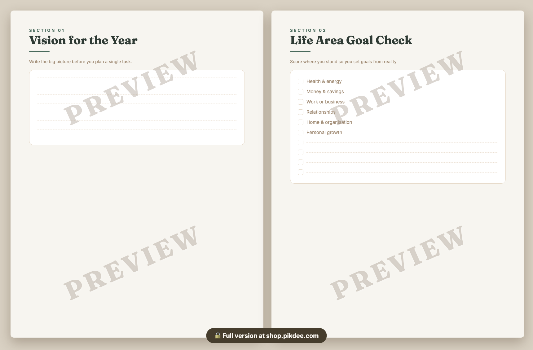 preview pages